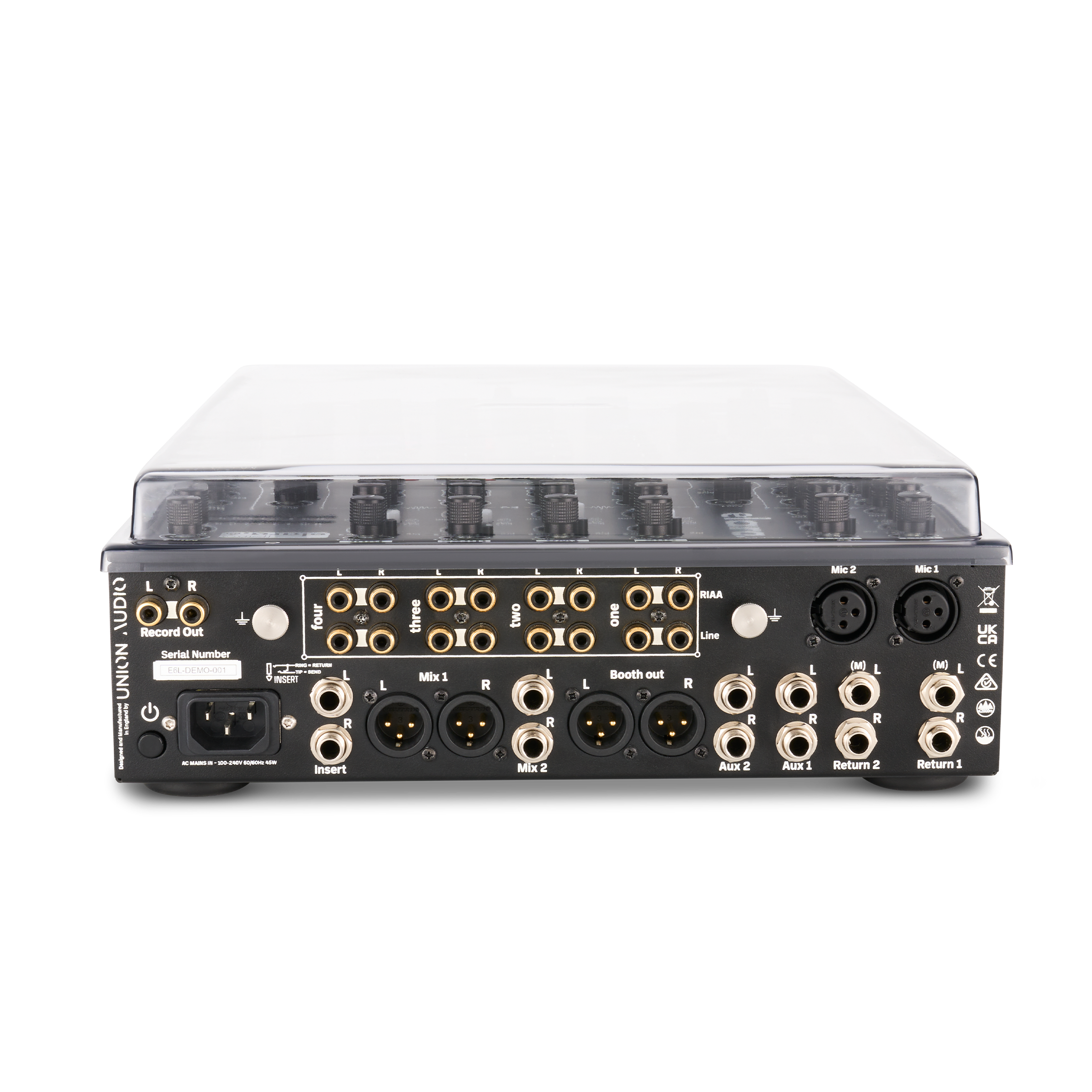 Decksaver Union Audio Elara.6 Cover