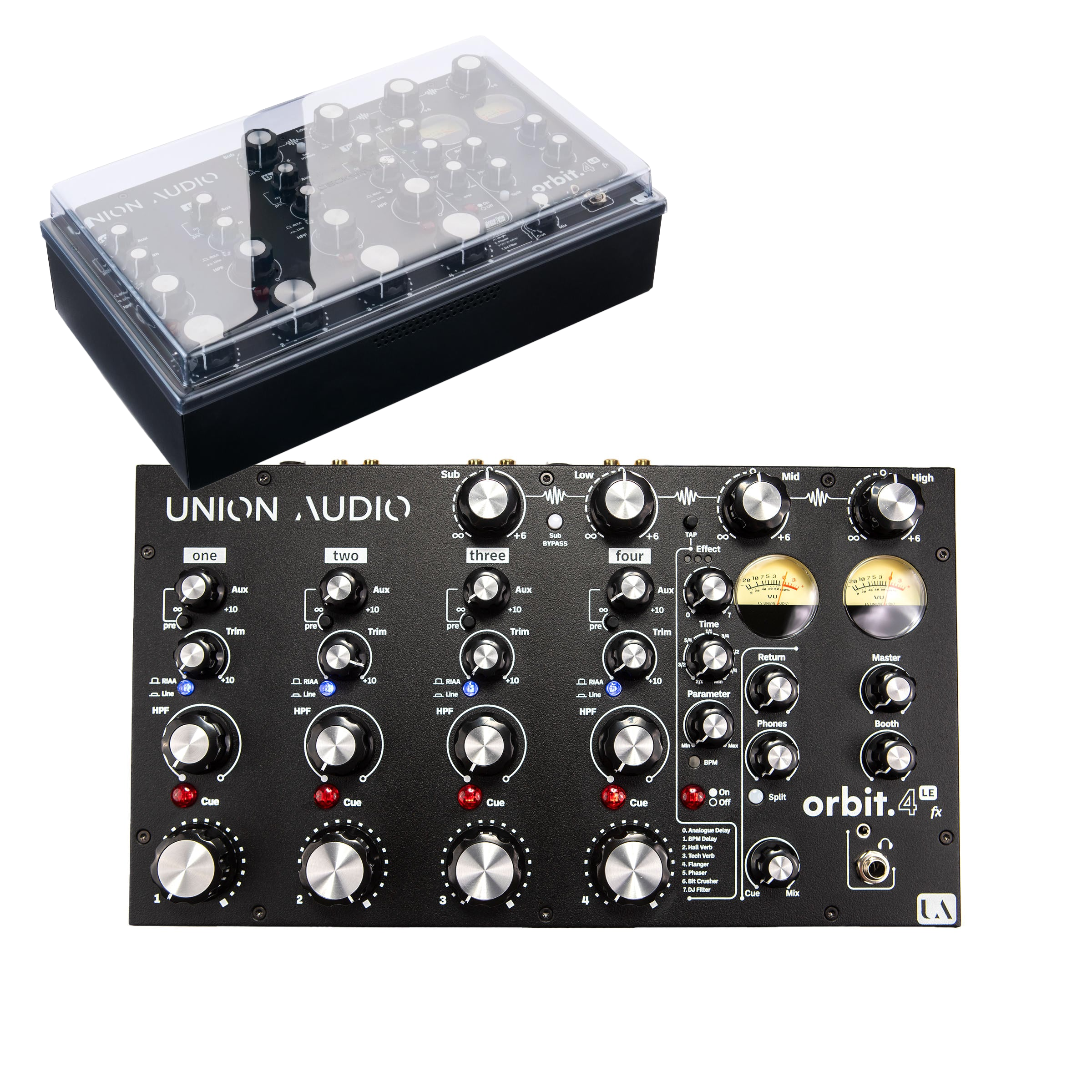 Union Audio ORBIT.4 LE FX + Decksaver Cover