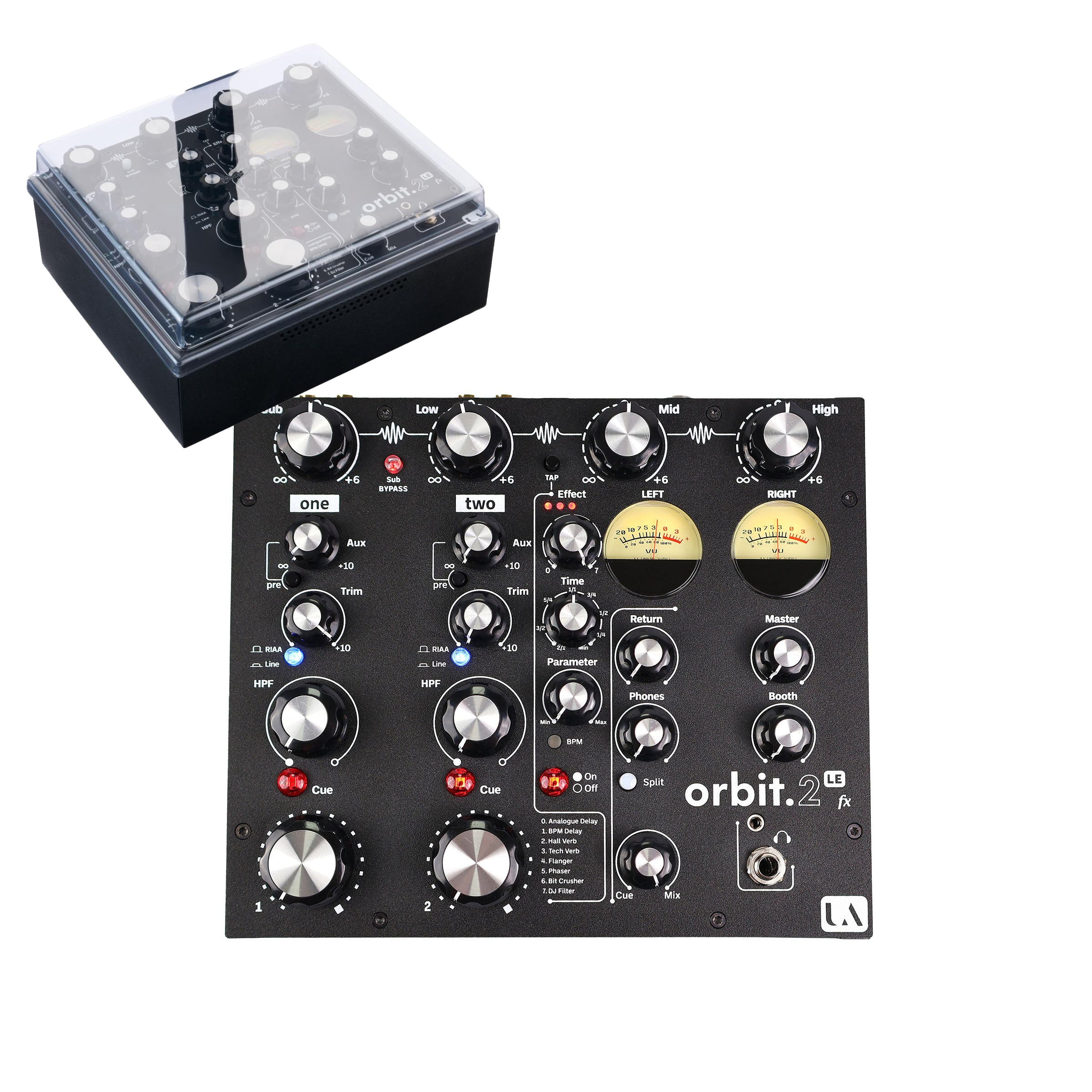 Union Audio ORBIT.2 LE FX + Decksaver Cover