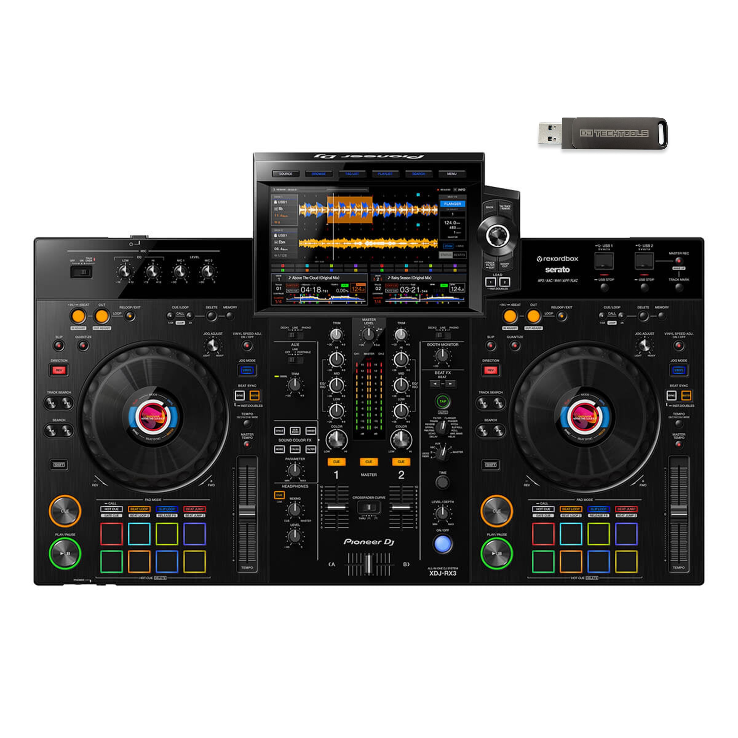 Pioneer DJ XDJ-RX3 + Chroma Drive USB 128GB (Space Grey)