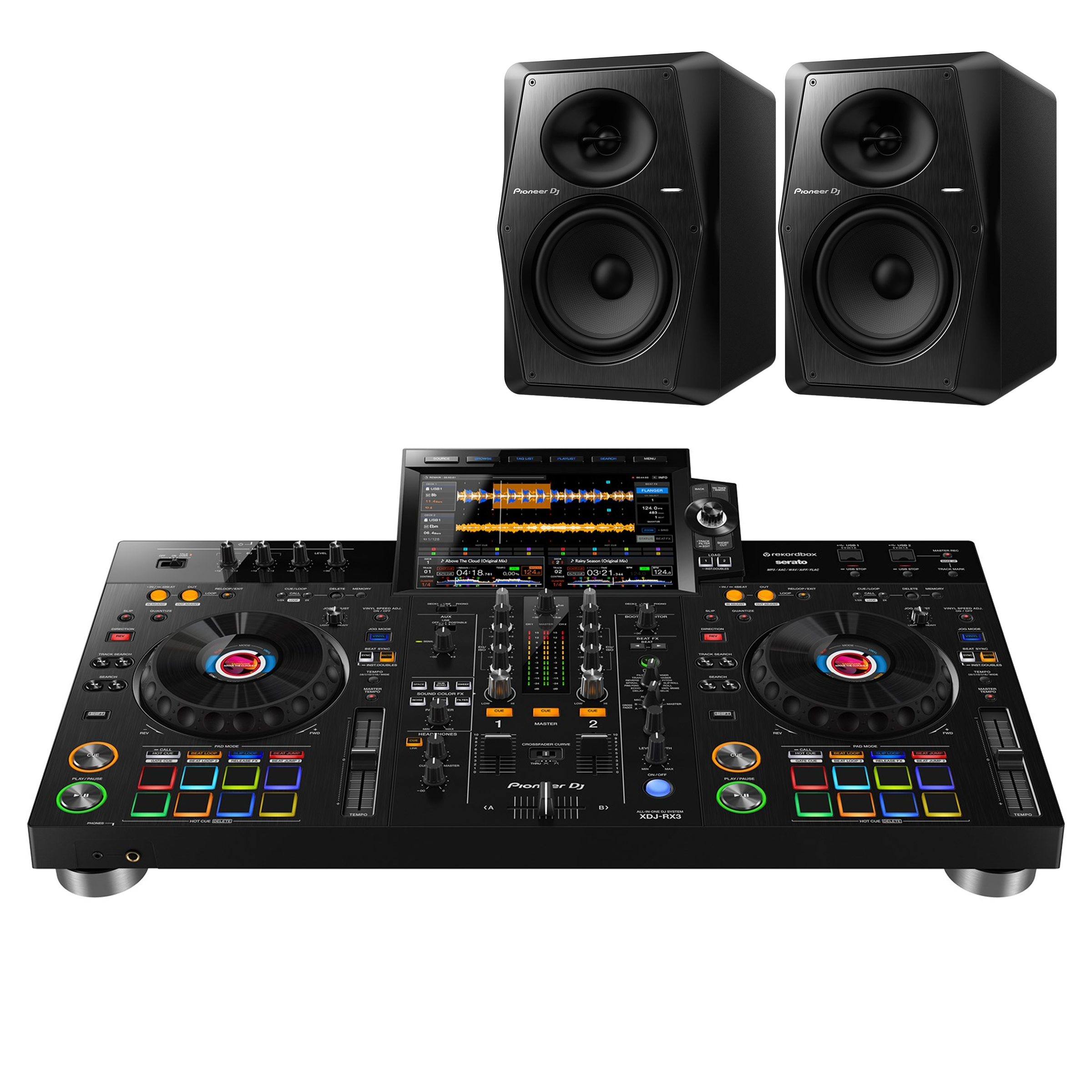Pioneer DJ XDJ-RX3 + VM-70 Bundle