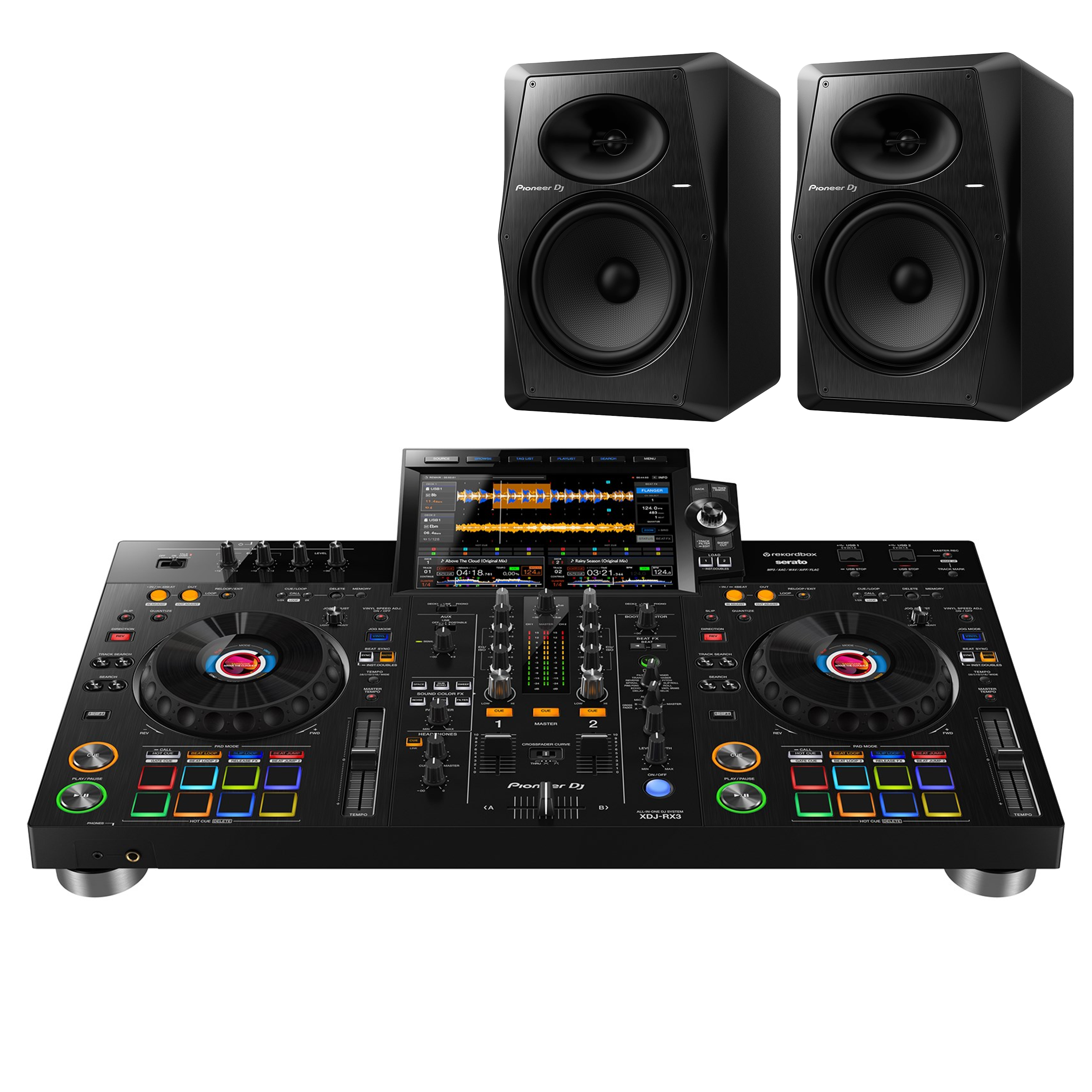 Pioneer DJ XDJ-RX3 + VM-80 Bundle