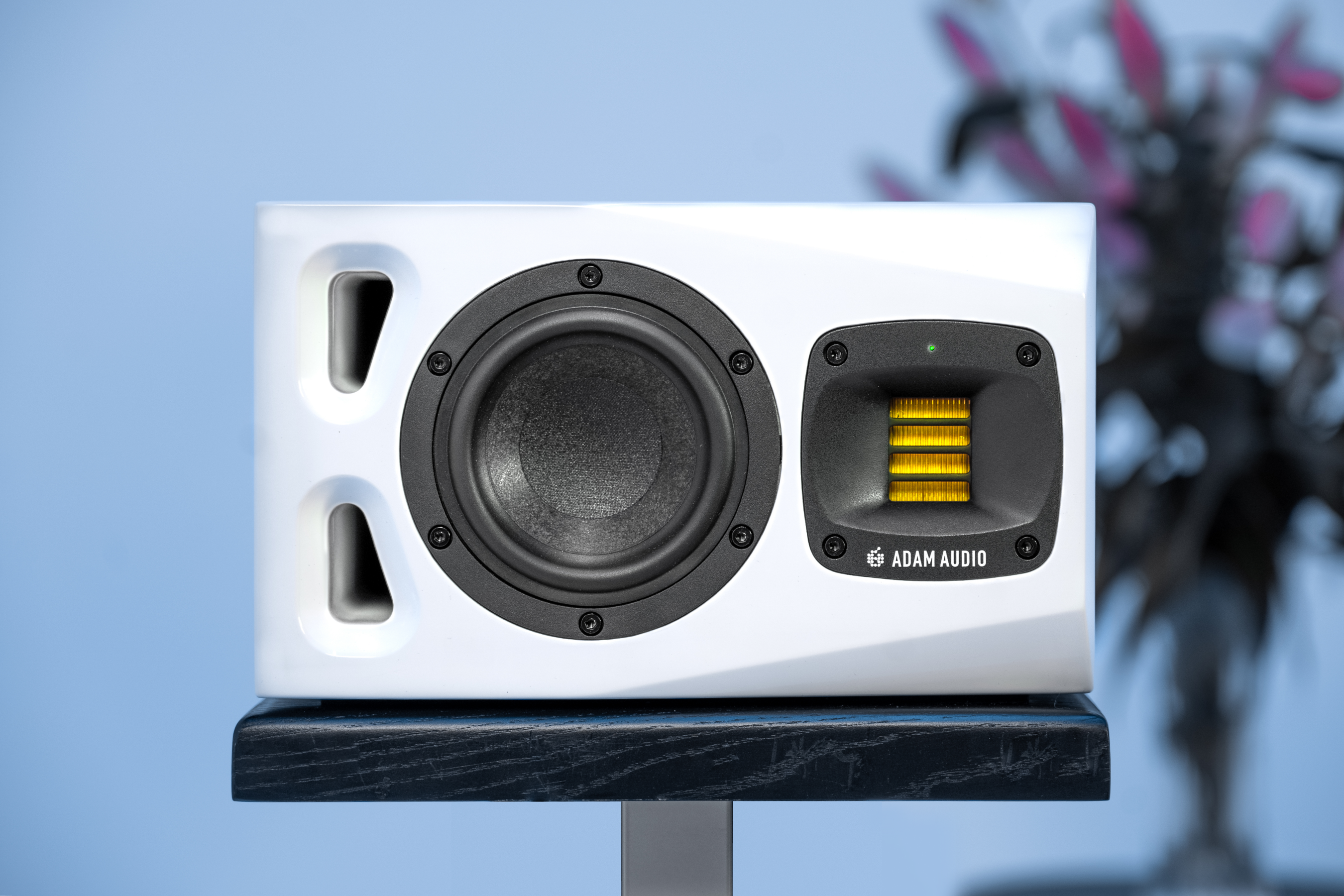 Adam Audio A4V White - Pair with Isolation Pads