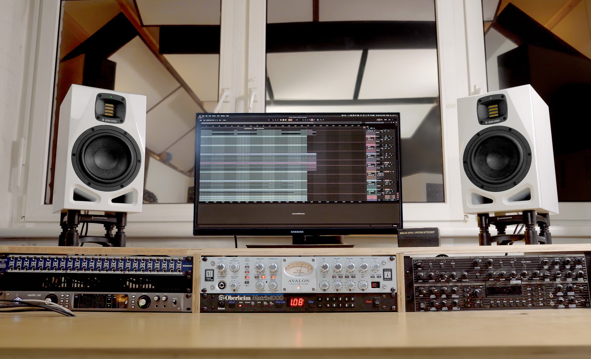 Adam Audio A7V Studio Monitor Limited Edition White