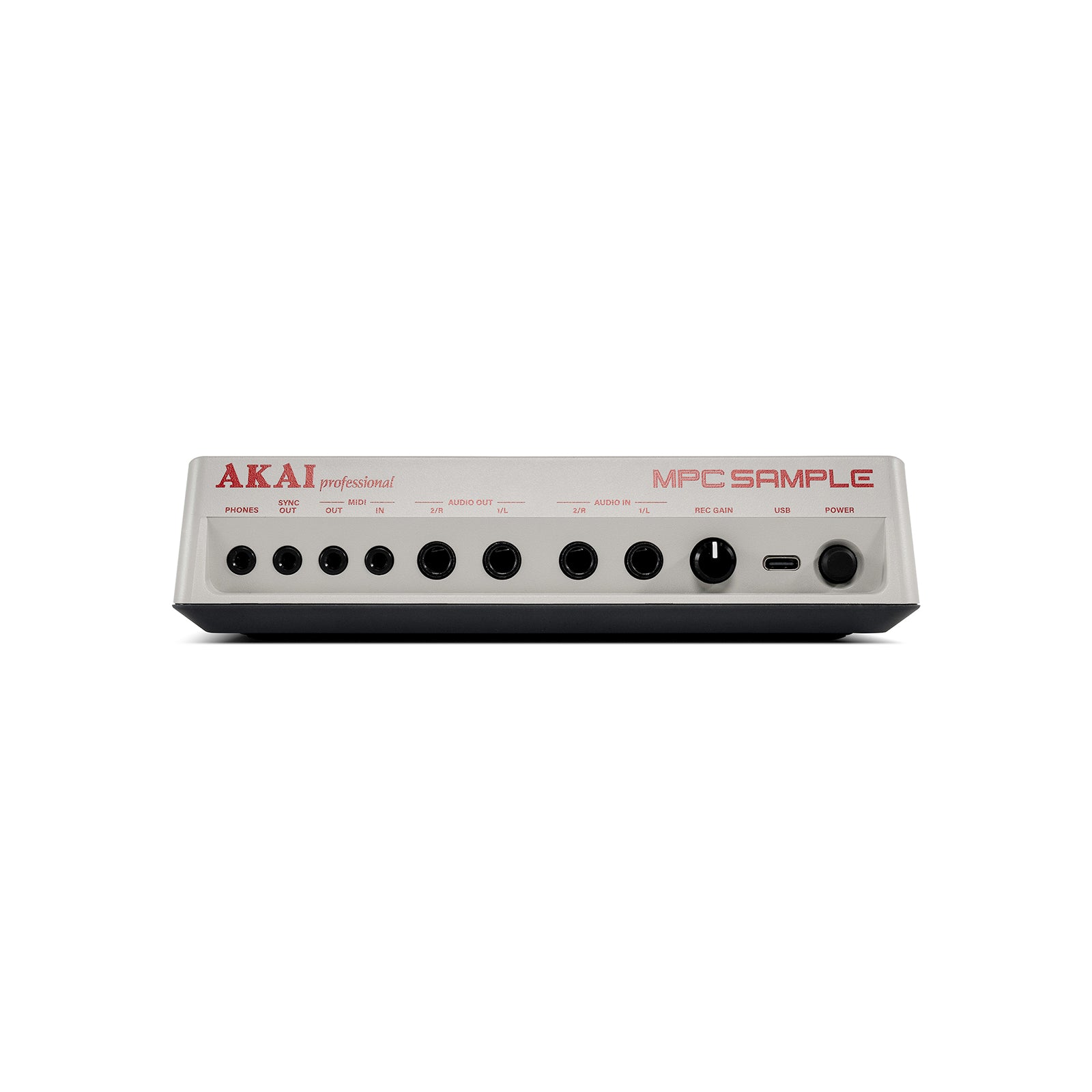 Akai MPC SAMPLE Battery Powered Portable Sampler - White / Grey