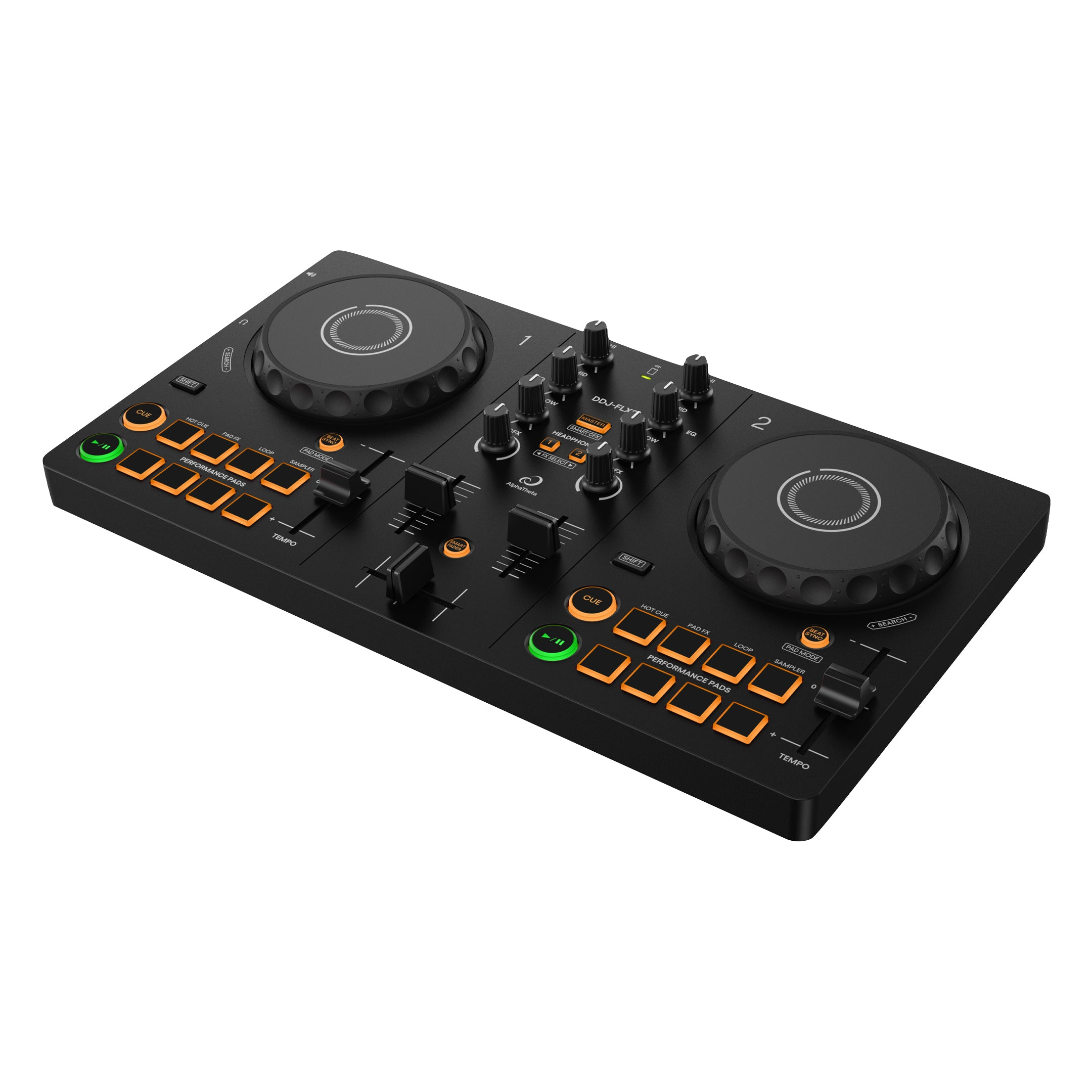 AlphaTheta DDJ-FLX2 + 4 Hour DJ Lesson Bundle