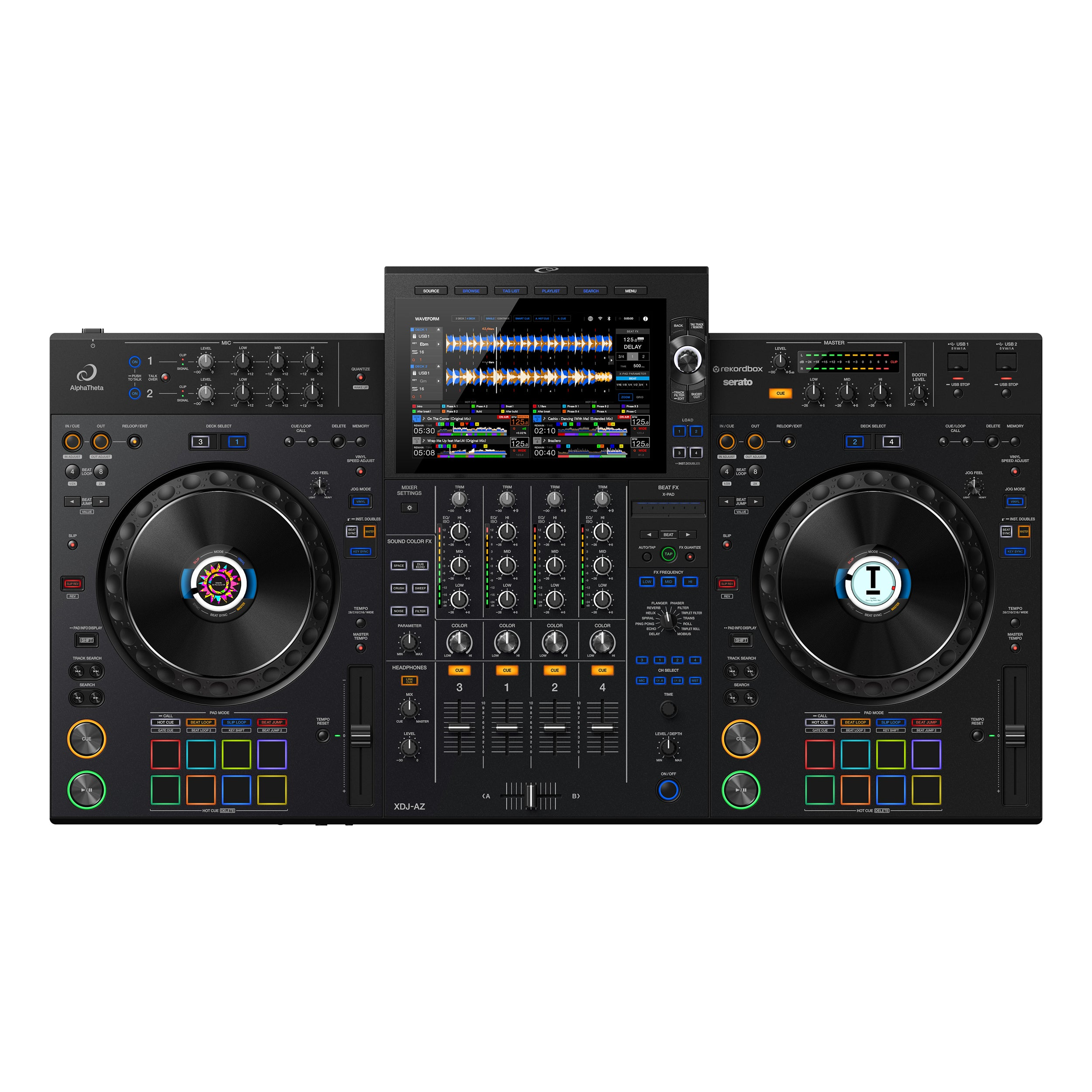 AlphaTheta XDJ-AZ + Decksaver Bundle