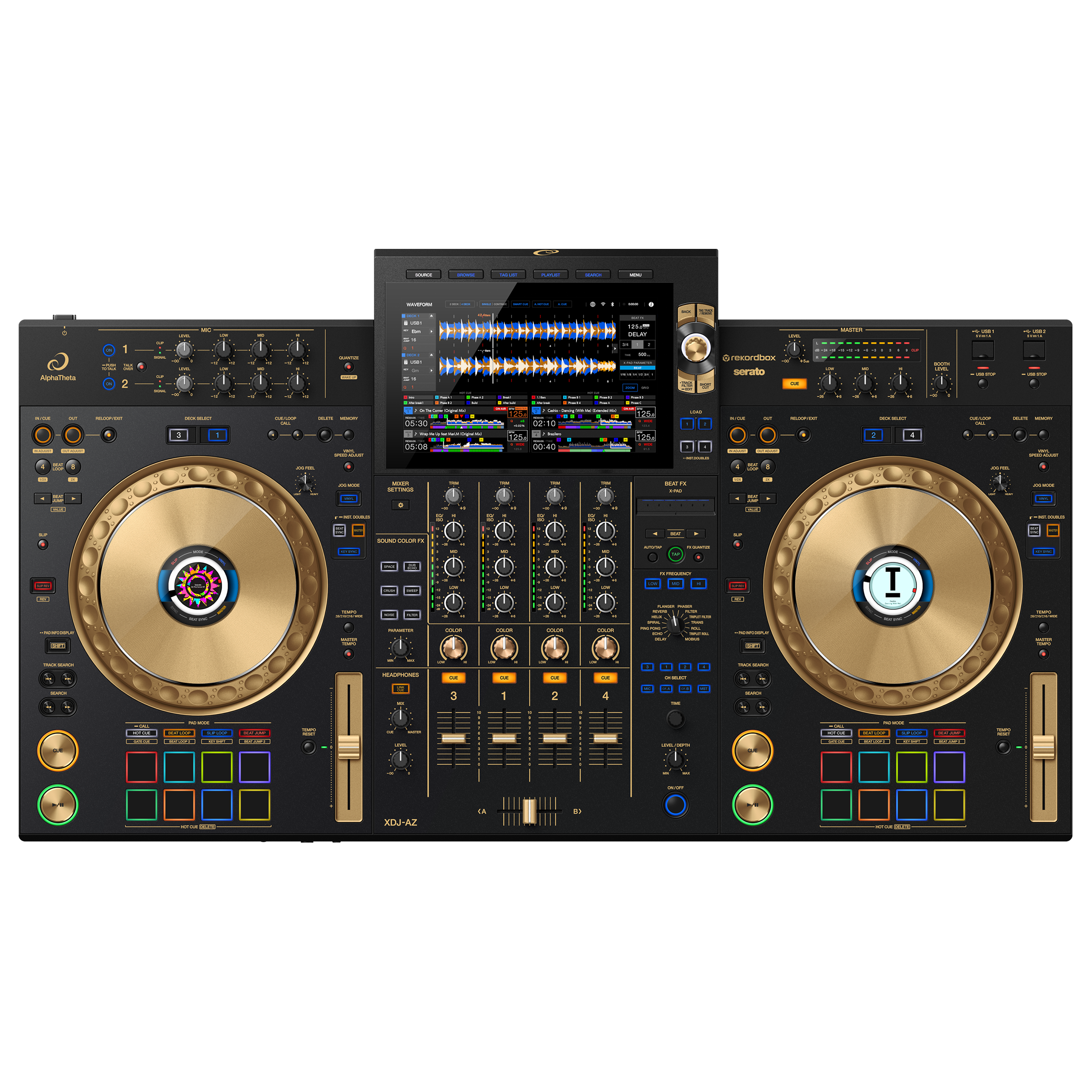 AlphaTheta XDJ-AZ-N Limited Gold Edition | 0% Finance Available