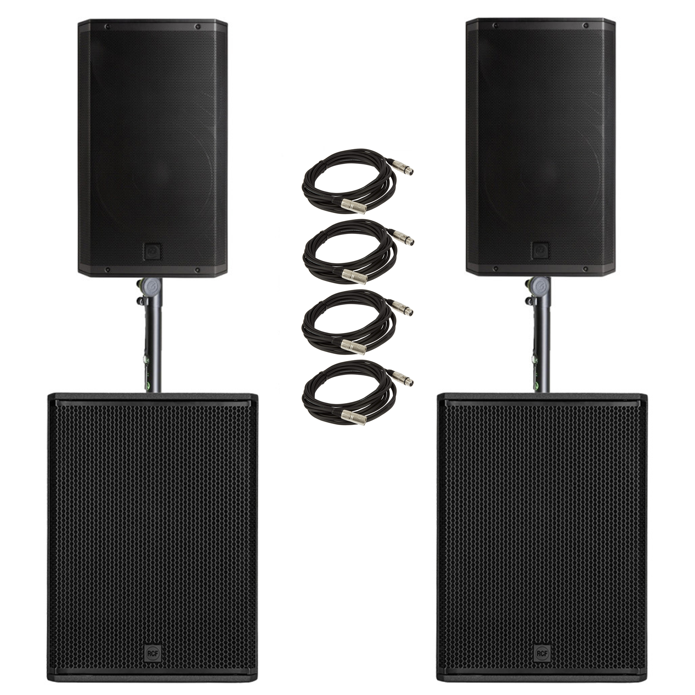 RCF ART 945-A + SUB 708-AS MK3 Pair PA Package