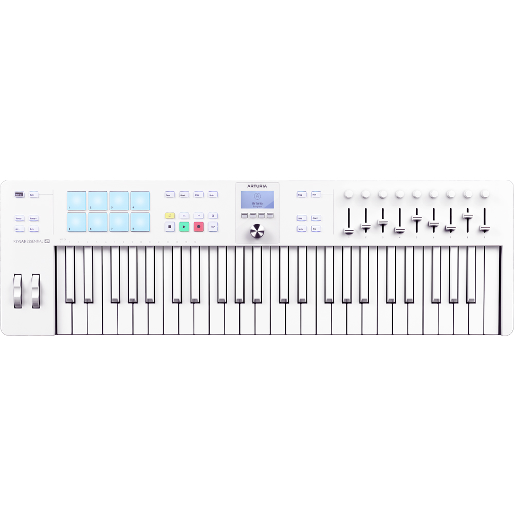 Arturia Keylab Essential 49 MK3 Alpine White Limited Edition