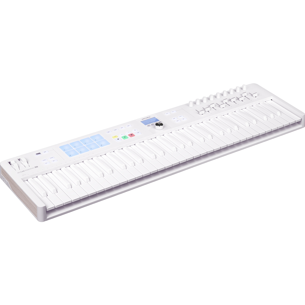 Arturia Keylab Essential 61 MK3 Alpine White Limited Edition