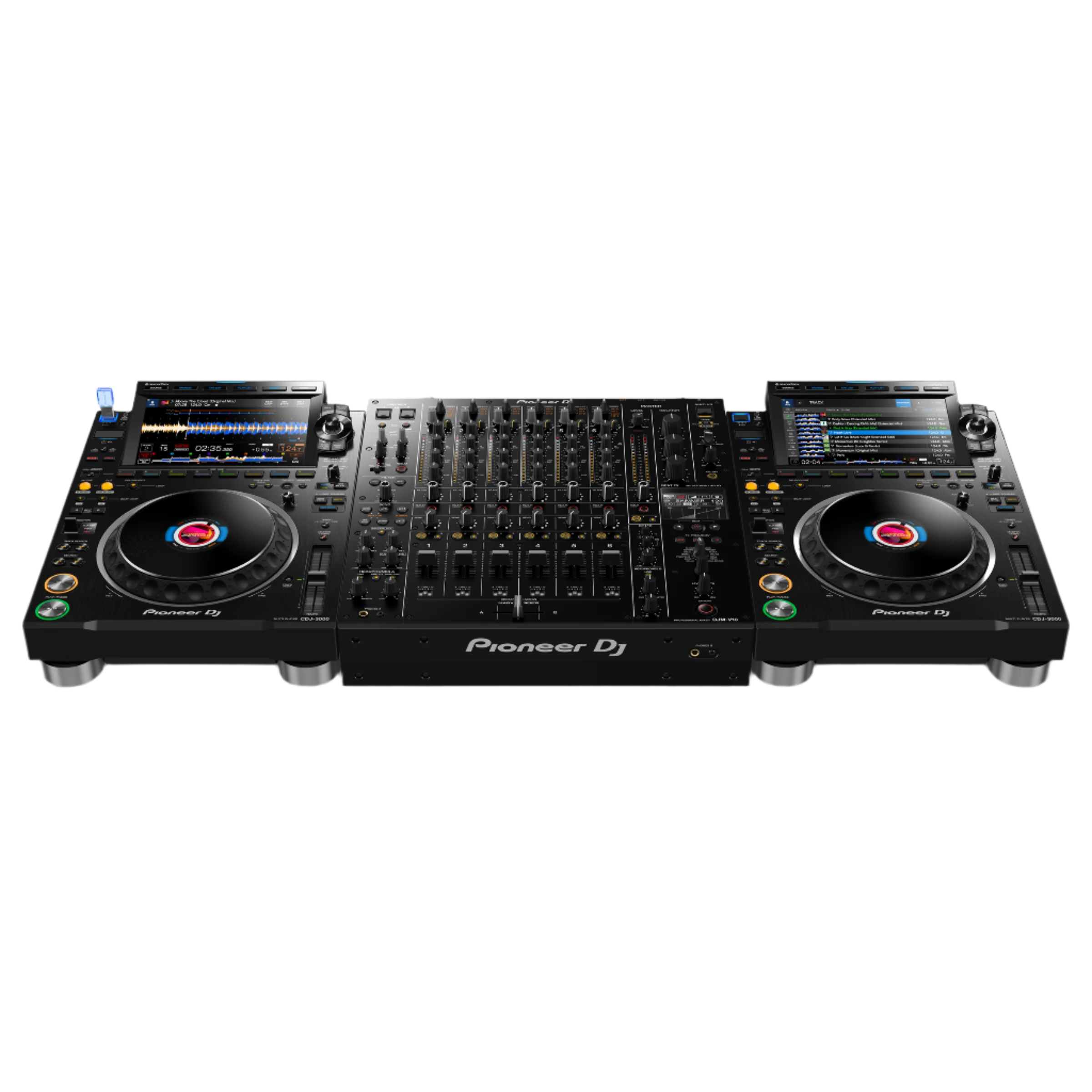 Pioneer DJ CDJ-3000 Pair + DJM-V10 Bundle