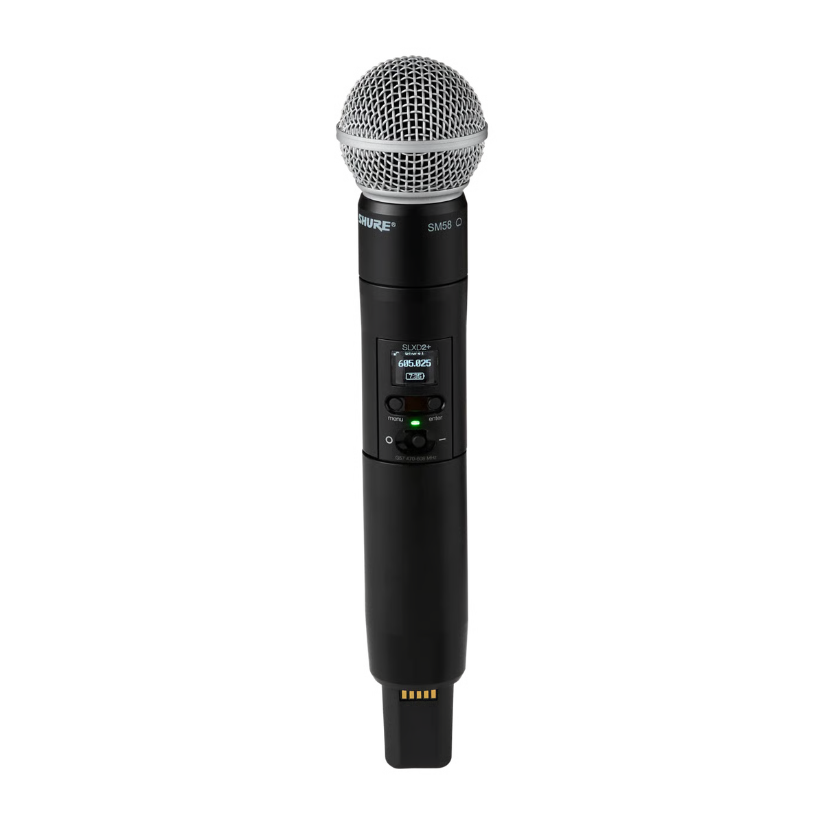 Shure SLXD25+/58-K55 Wireless SM58 Handheld Microphone System