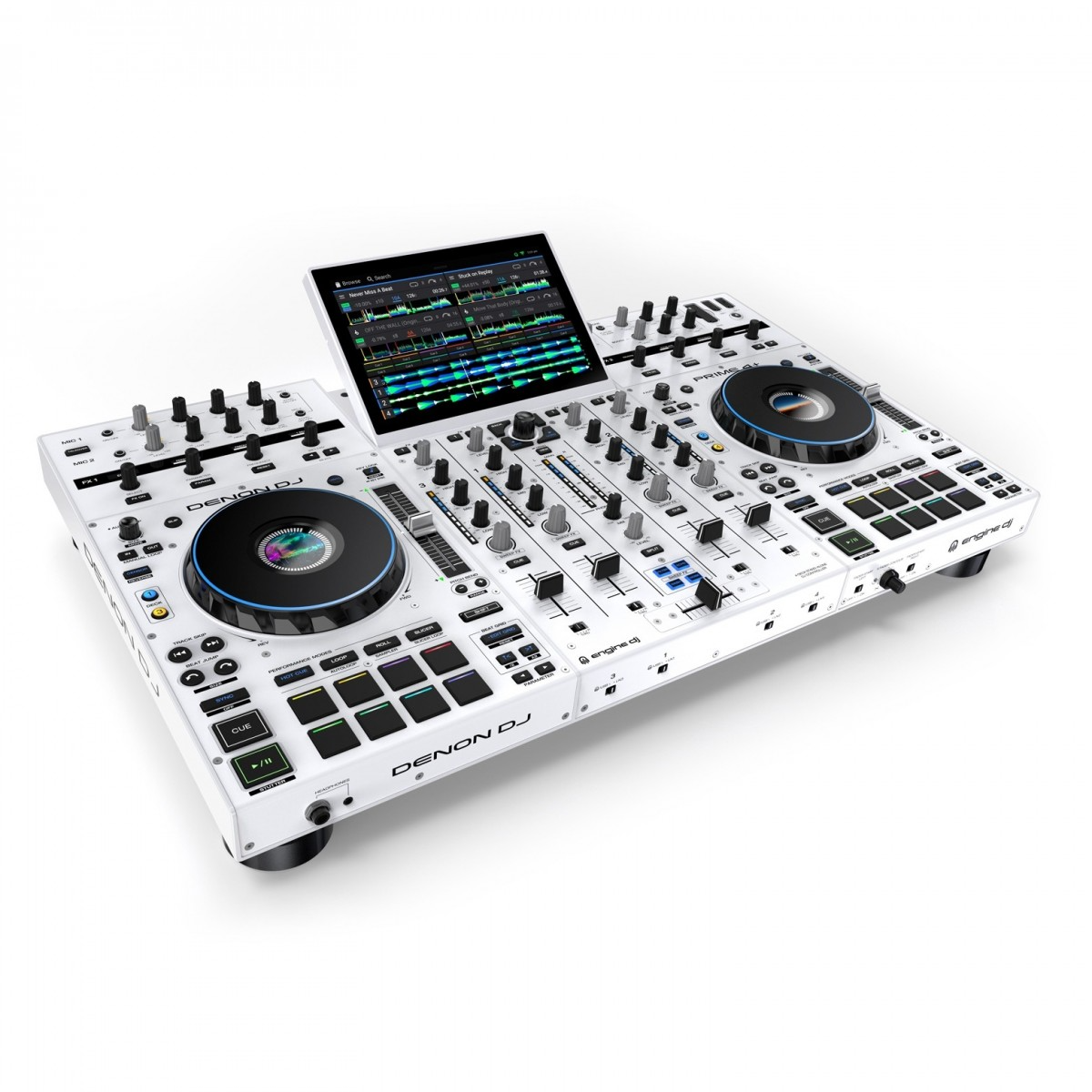 Denon DJ PRIME 4+ Standalone DJ System White