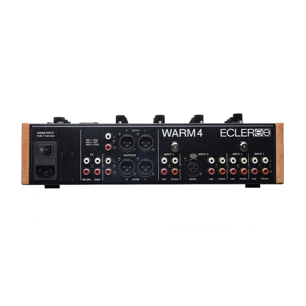 Ecler WARM4 4-channel Analogue Rotary DJ Mixer