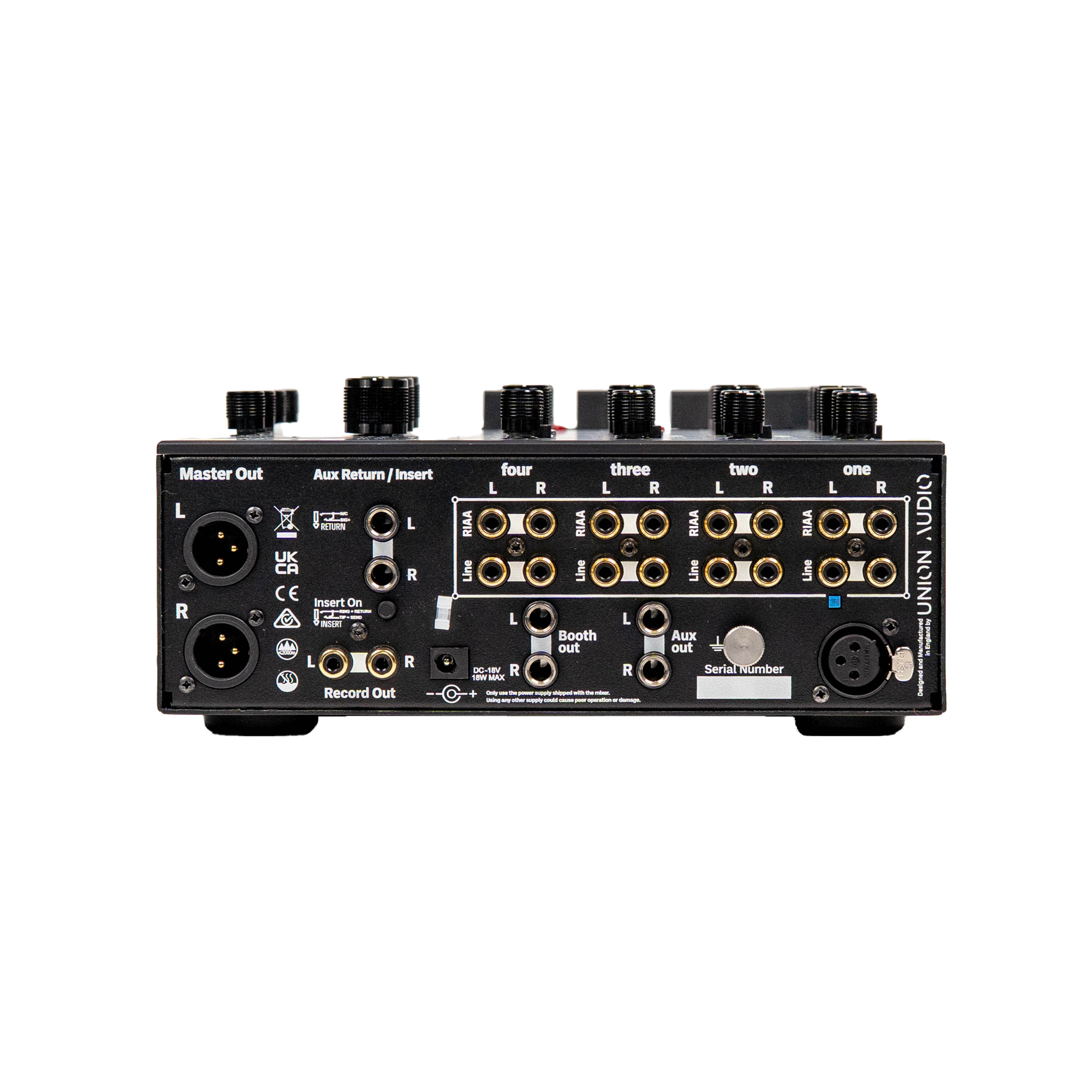 Union Audio ELARA.4 MK2 4-Channel Analogue Mixer