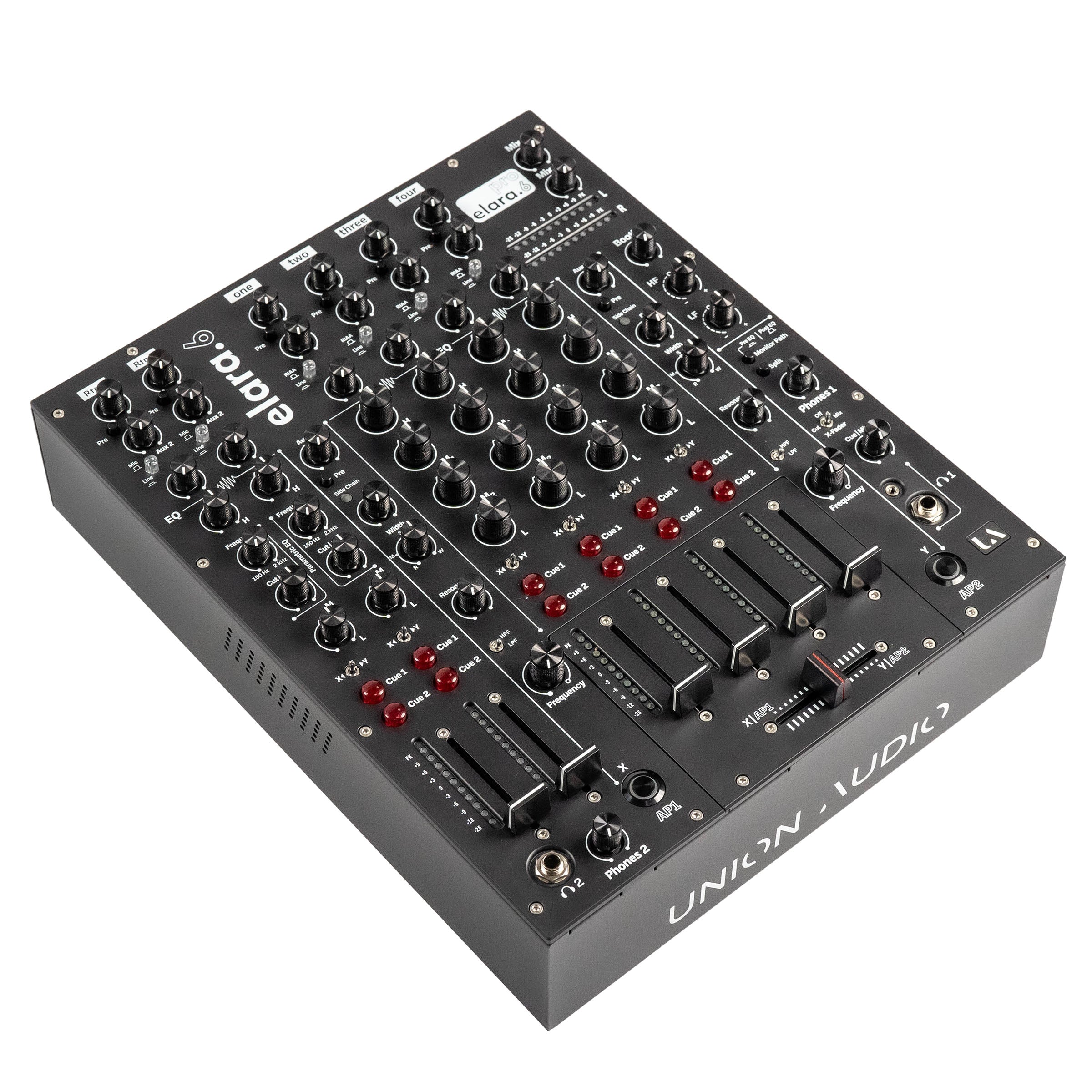Union Audio ELARA.6 LINEAR 6 Channel Linear Mixer - Black