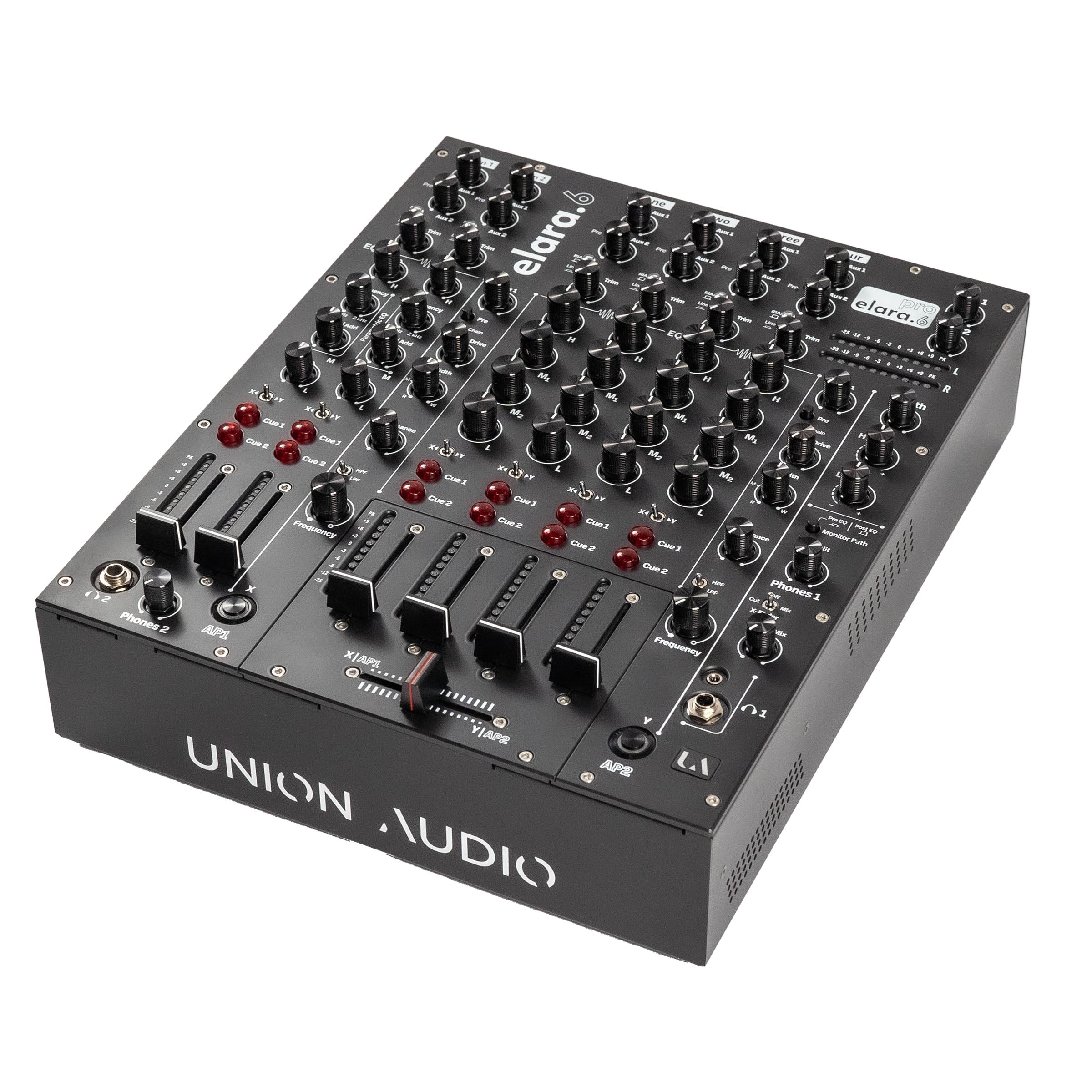 Union Audio ELARA.6 LINEAR 6 Channel Linear Mixer - Black