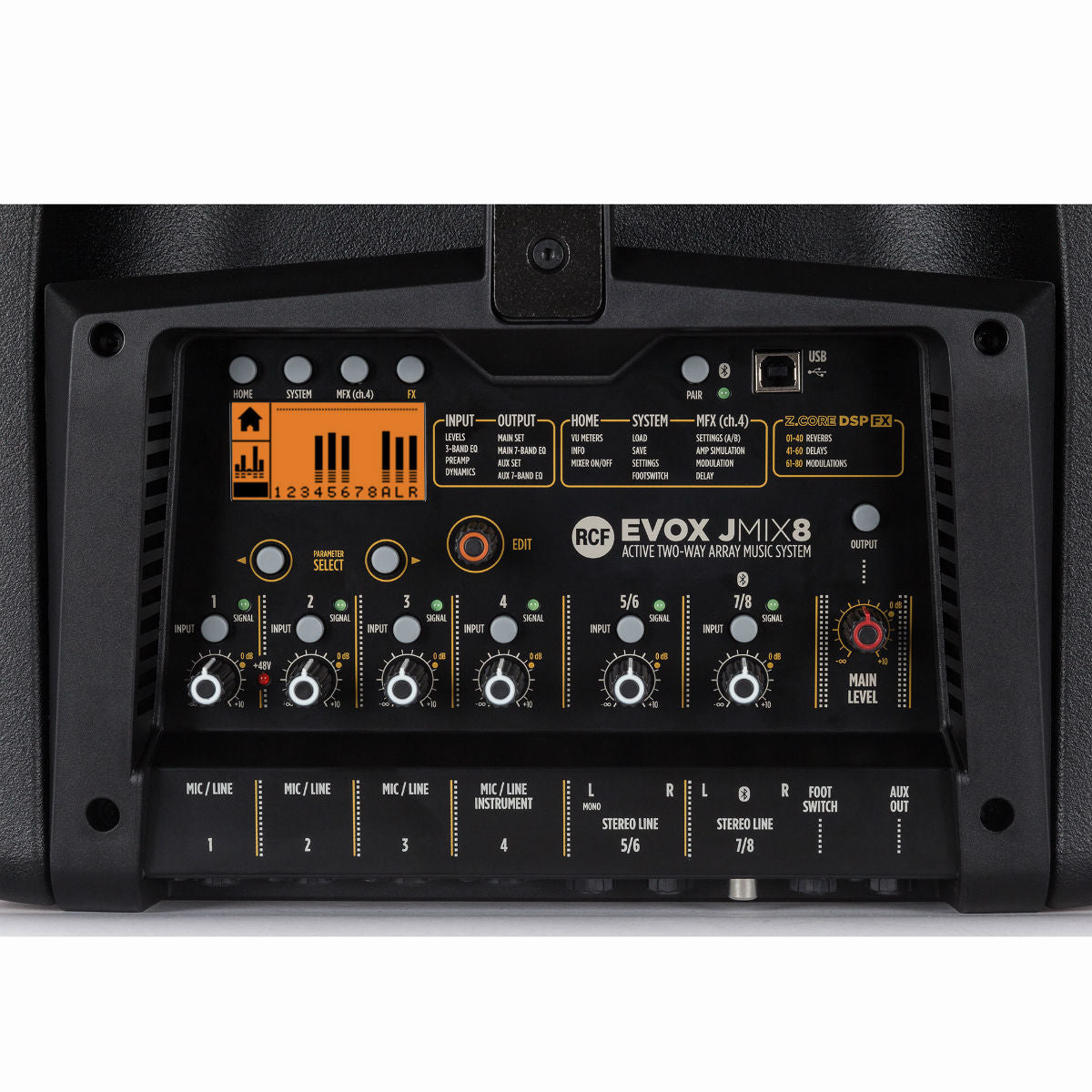 RCF EVOX JMIX8 + J8 PA System Bundle