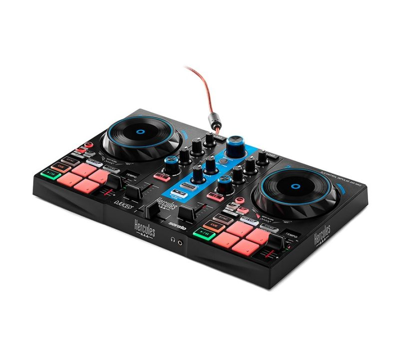 Hercules Inpulse 200 MK2 Blue Edition + 4 Hour DJ Lesson