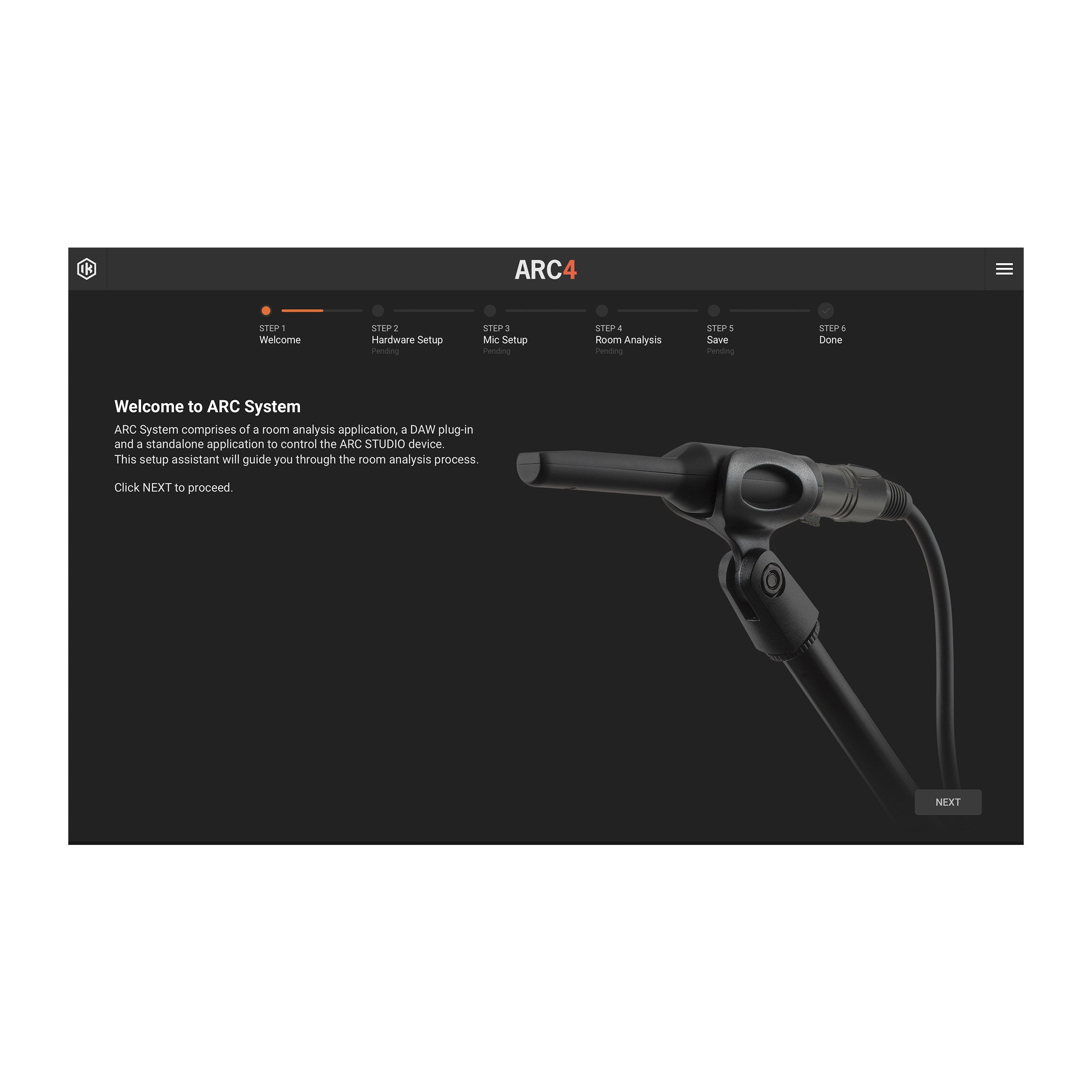IK Multimedia ARC Studio Room Correction System