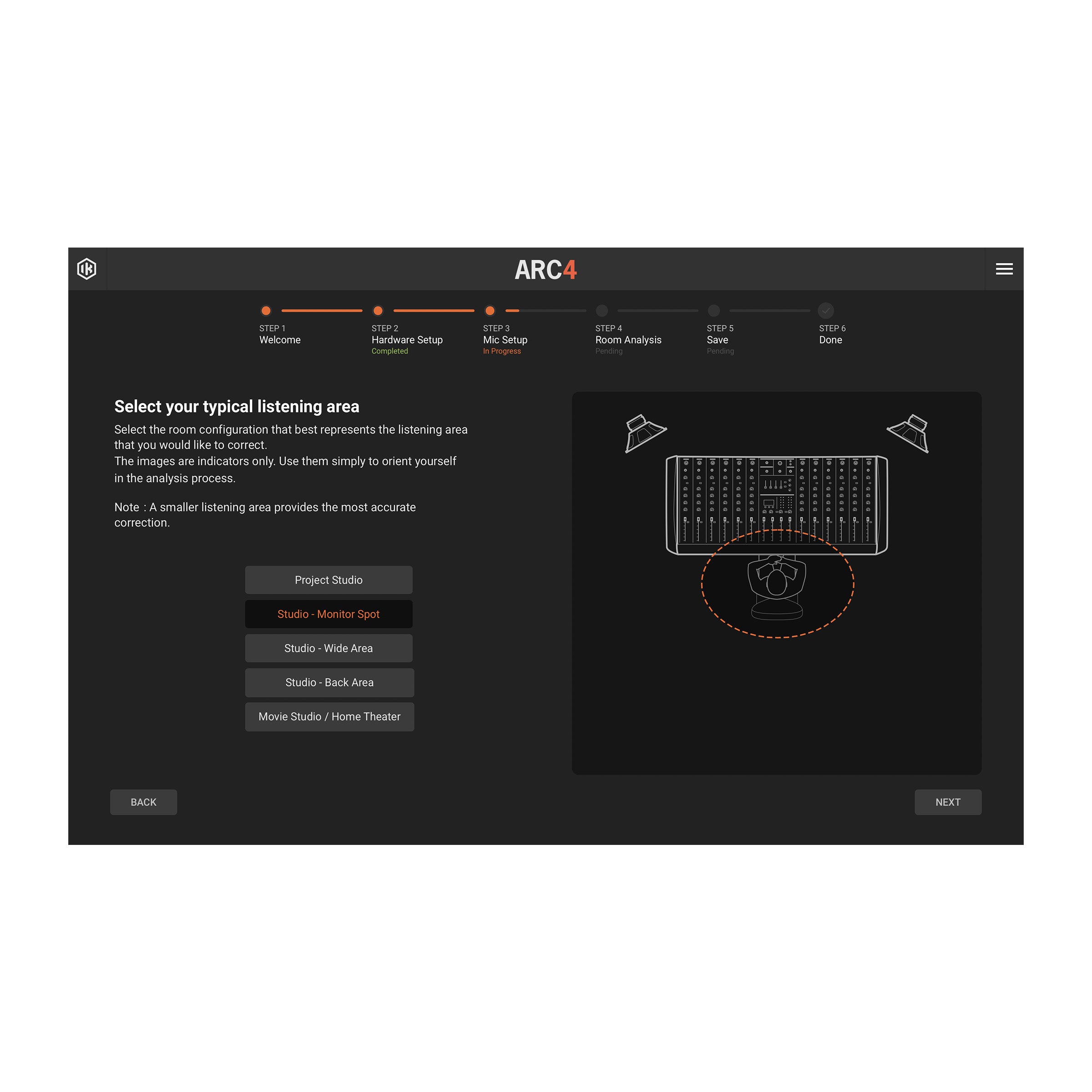 IK Multimedia ARC Studio Room Correction System