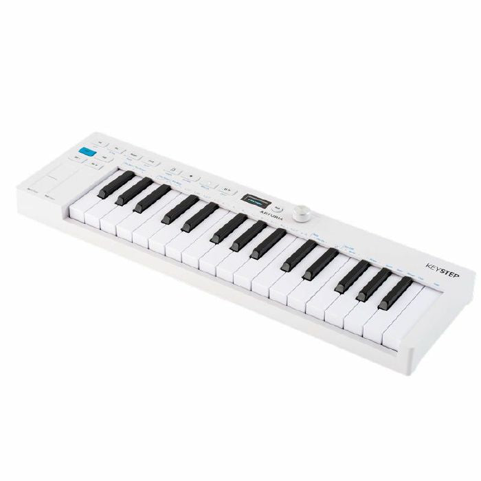 Arturia KeyStep MK2 Compact Expressive MIDI Keyboard Controller & Sequencer - White