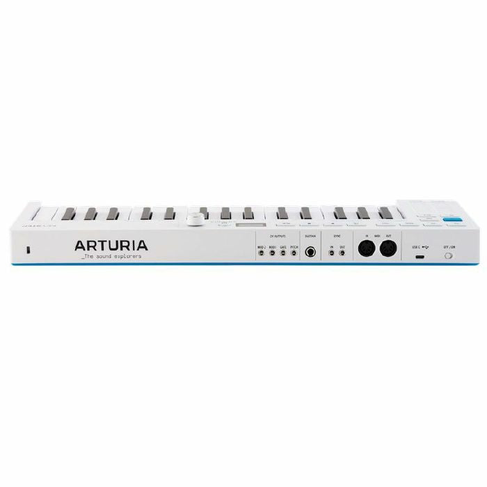 Arturia KeyStep MK2 Compact Expressive MIDI Keyboard Controller & Sequencer - White