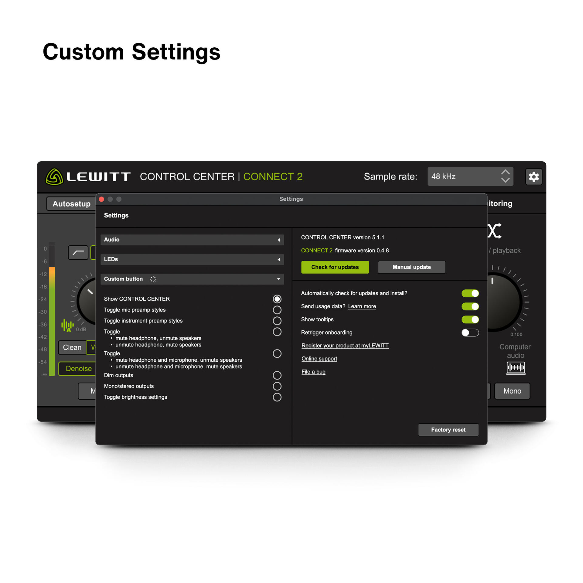 Lewitt Audio CONNECT-2 USB-C Audio Interface
