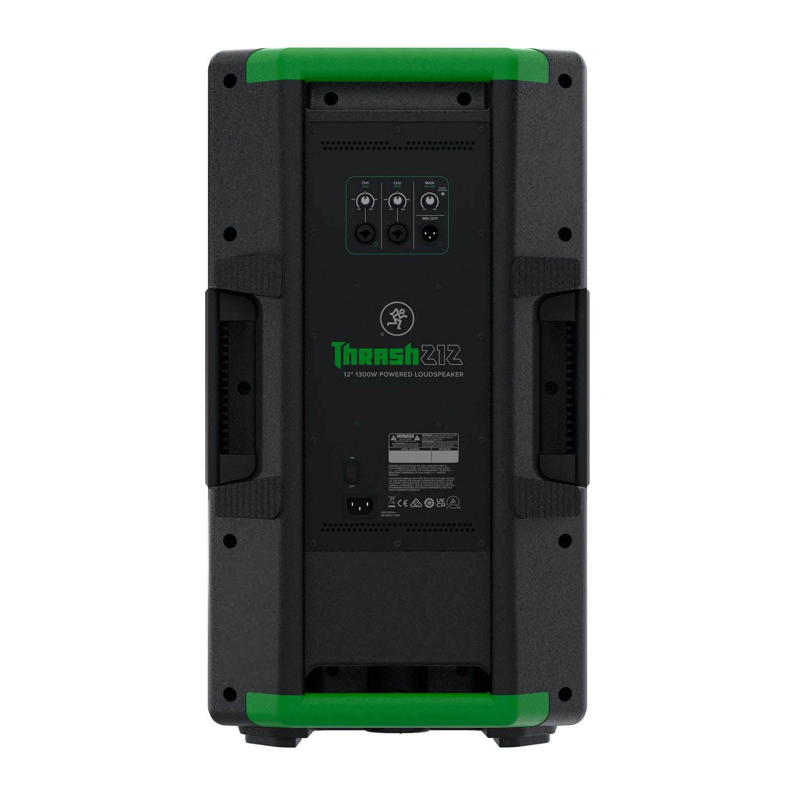 Mackie THRASH212 12” 1300W Powered Loudspeaker - Black