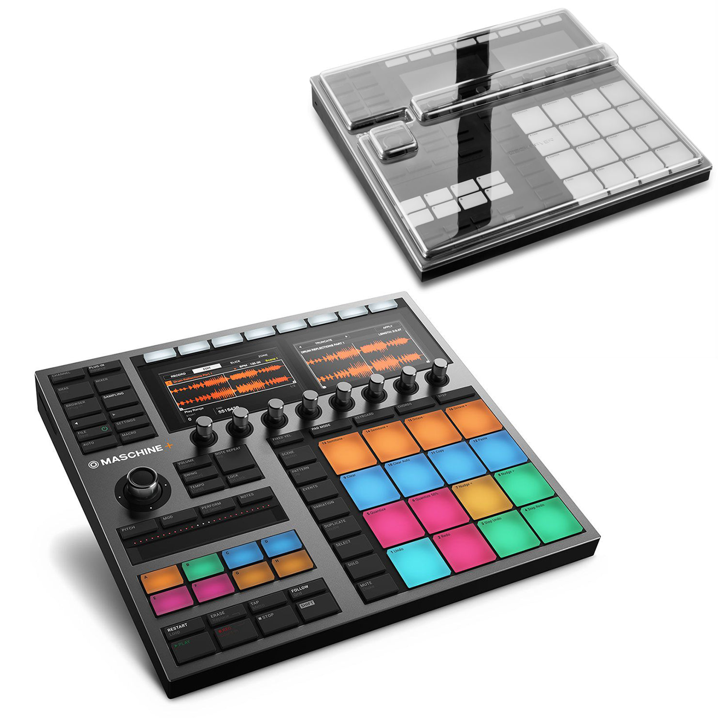 Native Instruments Maschine+ + Decksaver Cover