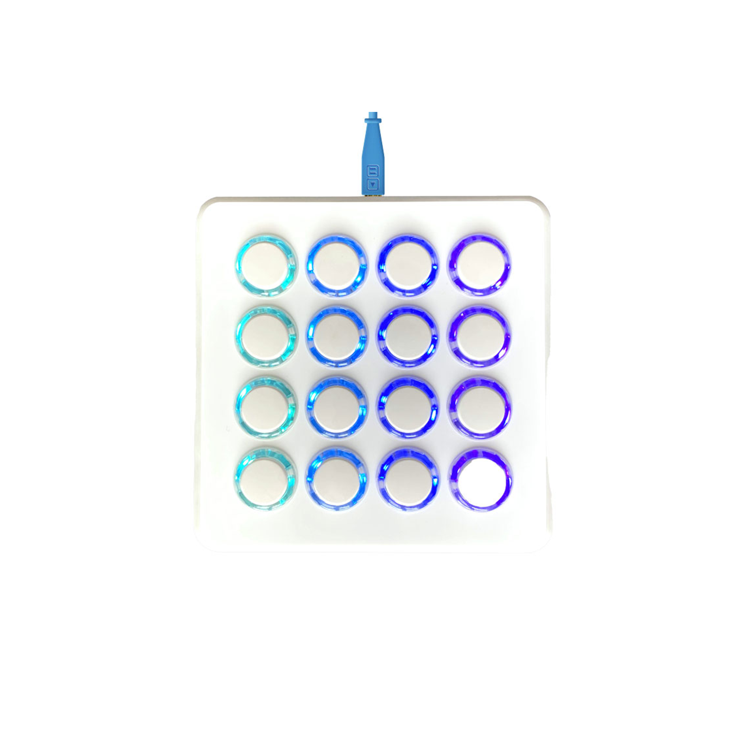 DJ TechTools Midi Fighter Spectra White