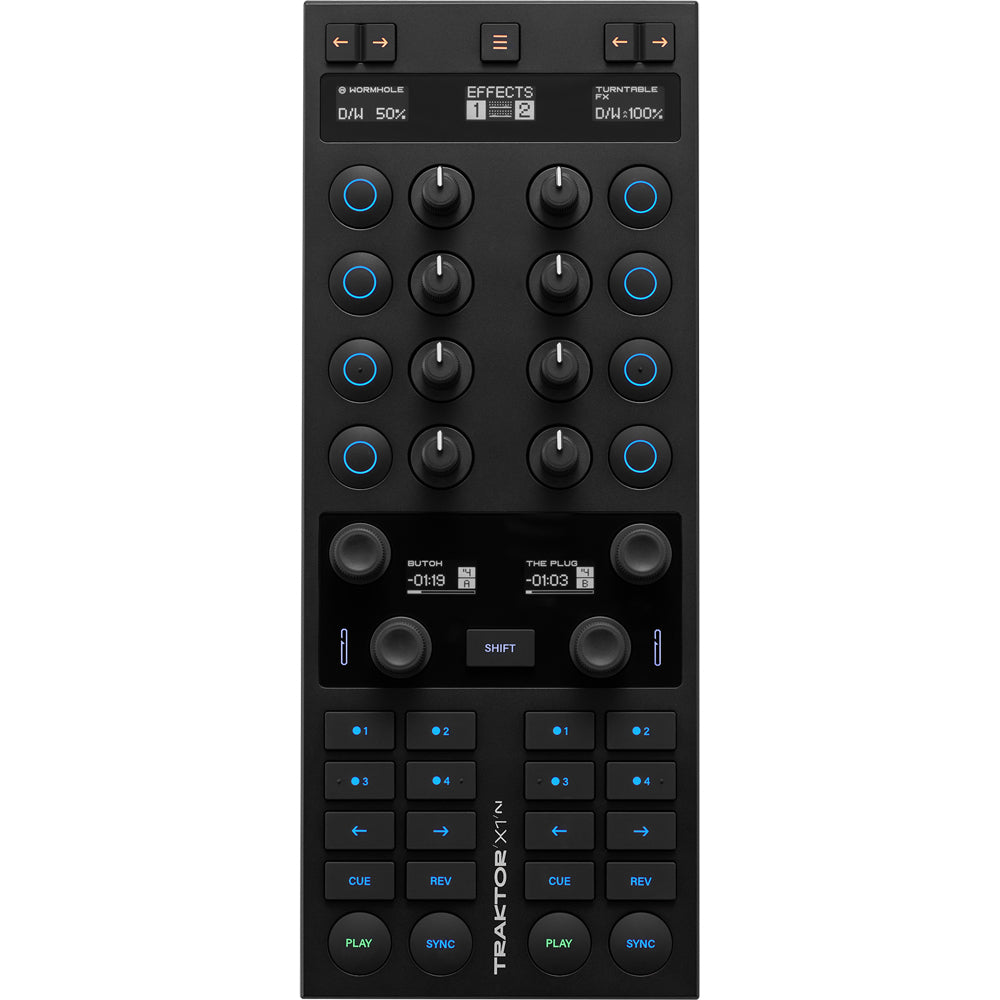 Native Instruments Traktor X1 MK3 (Pair) + Traktor Z1 MK2 Bundle