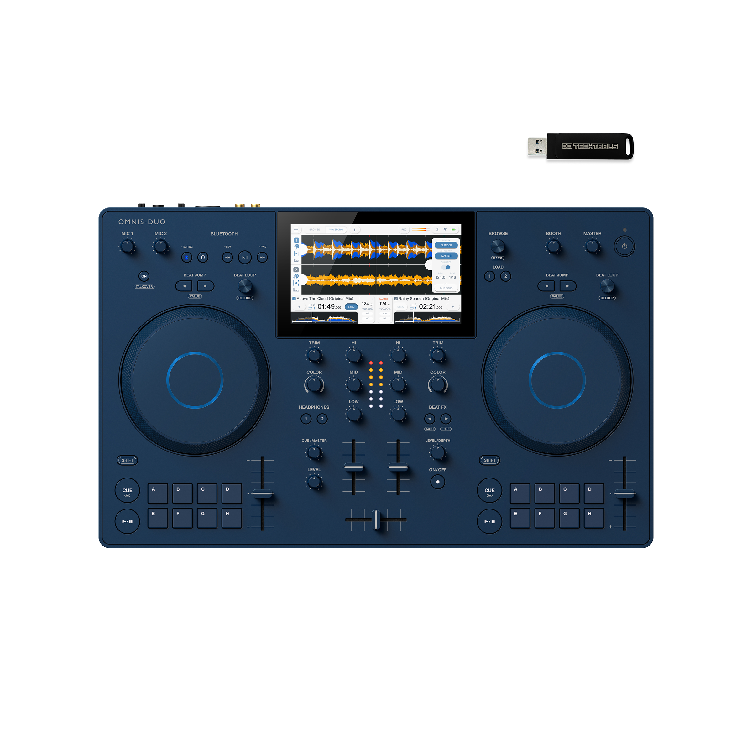 AlphaTheta OMNIS-DUO + Chroma Drive 128GB USB (Black)