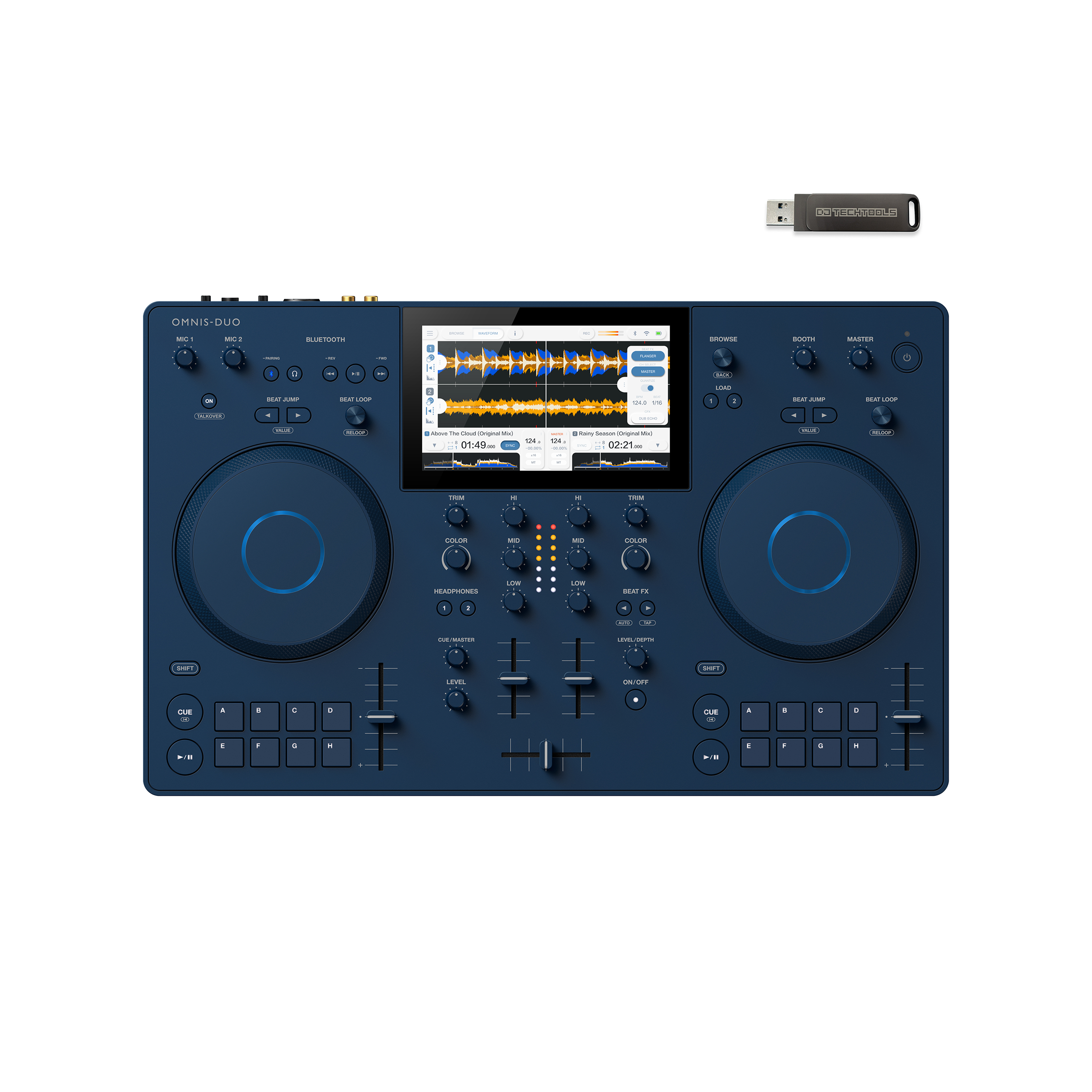 AlphaTheta OMNIS-DUO + Chroma Drive 128GB USB (Space Grey)