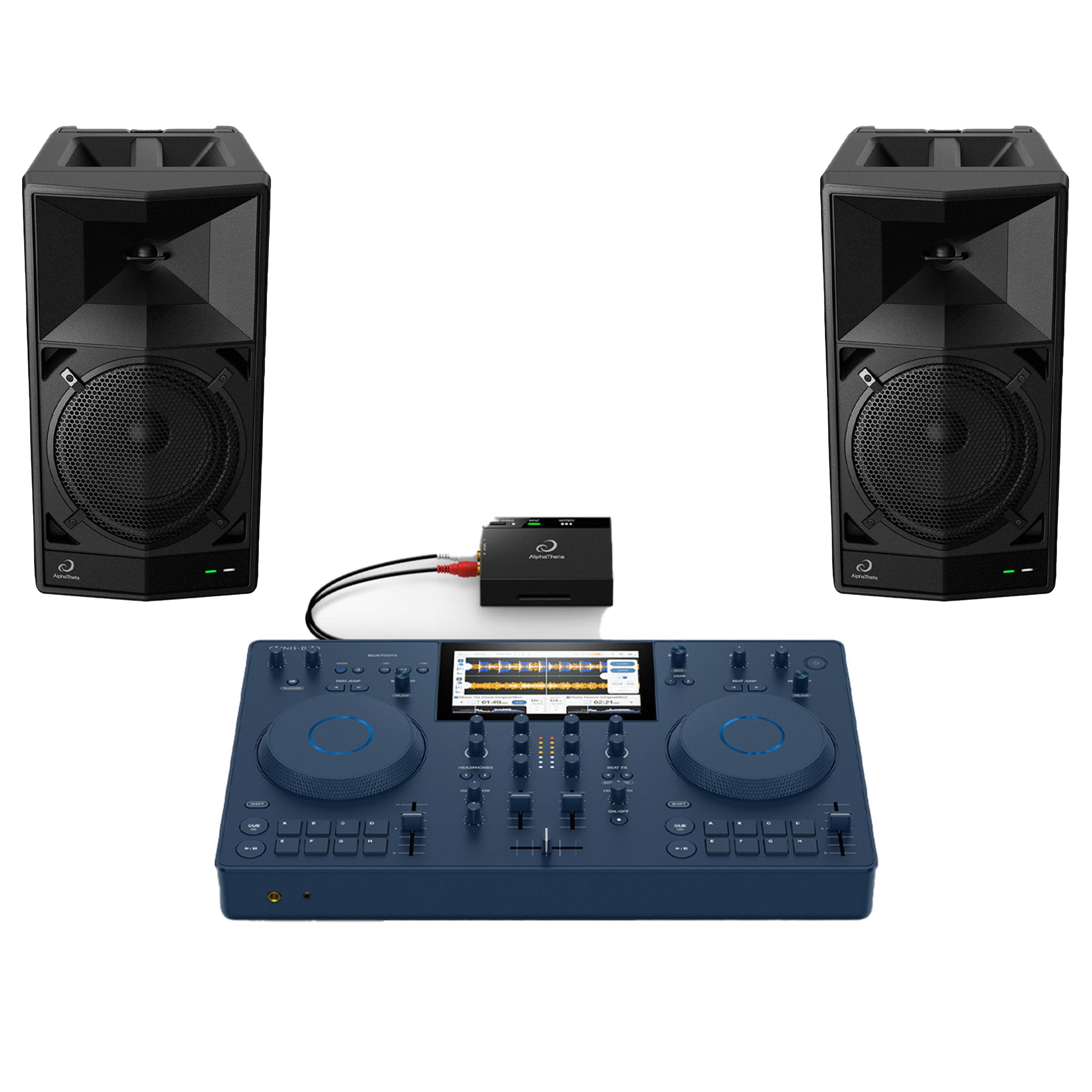 AlphaTheta OMNIS-DUO + Wave Eight Pair Bundle