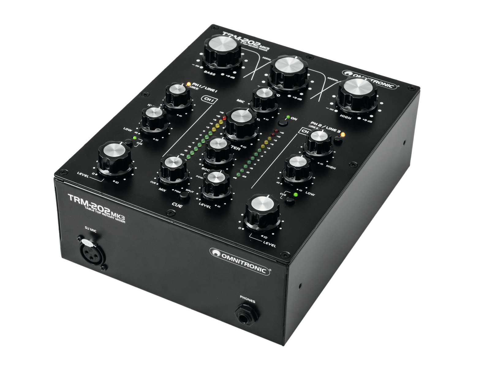 Omnitronic TRM-202MK3 2-channel Rotary Mixer