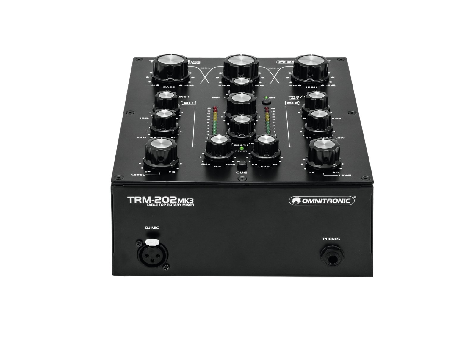 Technics SL1210 MK7 Pair + Omnitronic TRM-202MK3 Bundle
