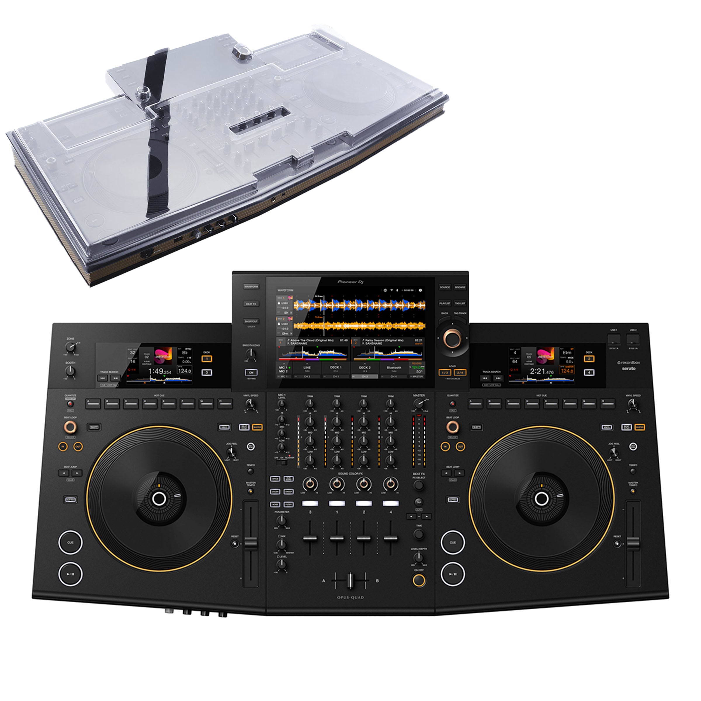 Pioneer DJ OPUS-QUAD + Decksaver Bundle