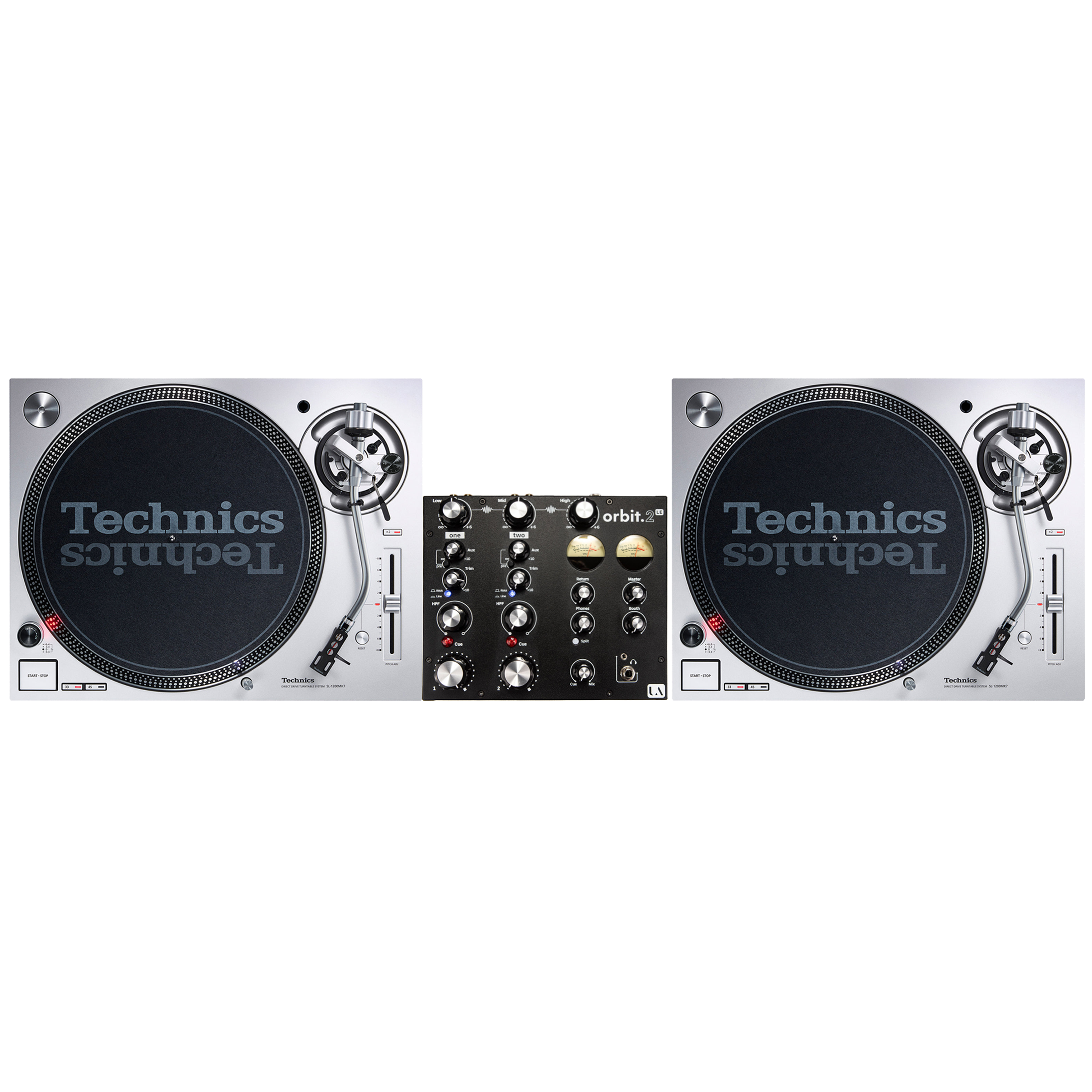 Technics SL1200 MK7 + Union Audio Orbit.2 LE Bundle