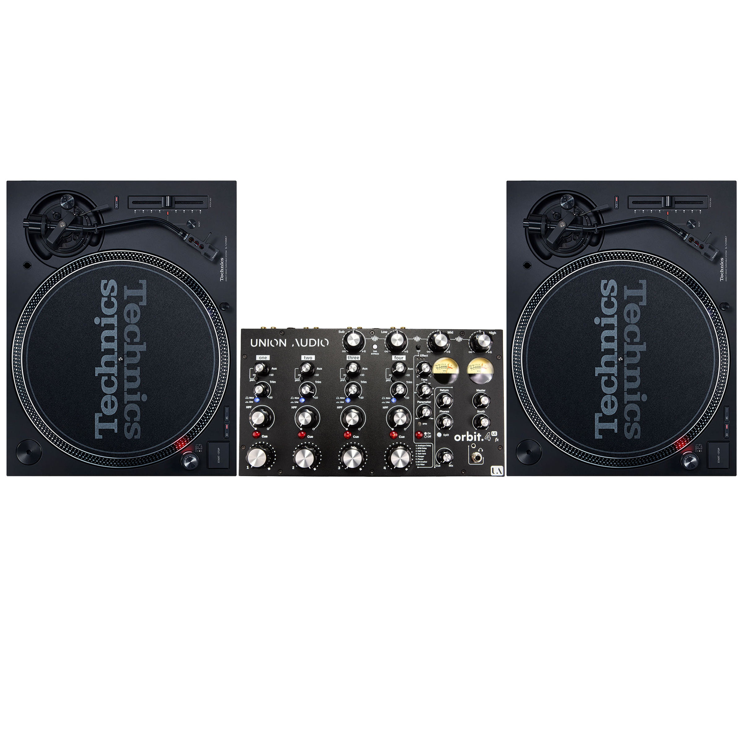 Technics SL1210 MK7 + Union Audio Orbit.4 LE FX Bundle