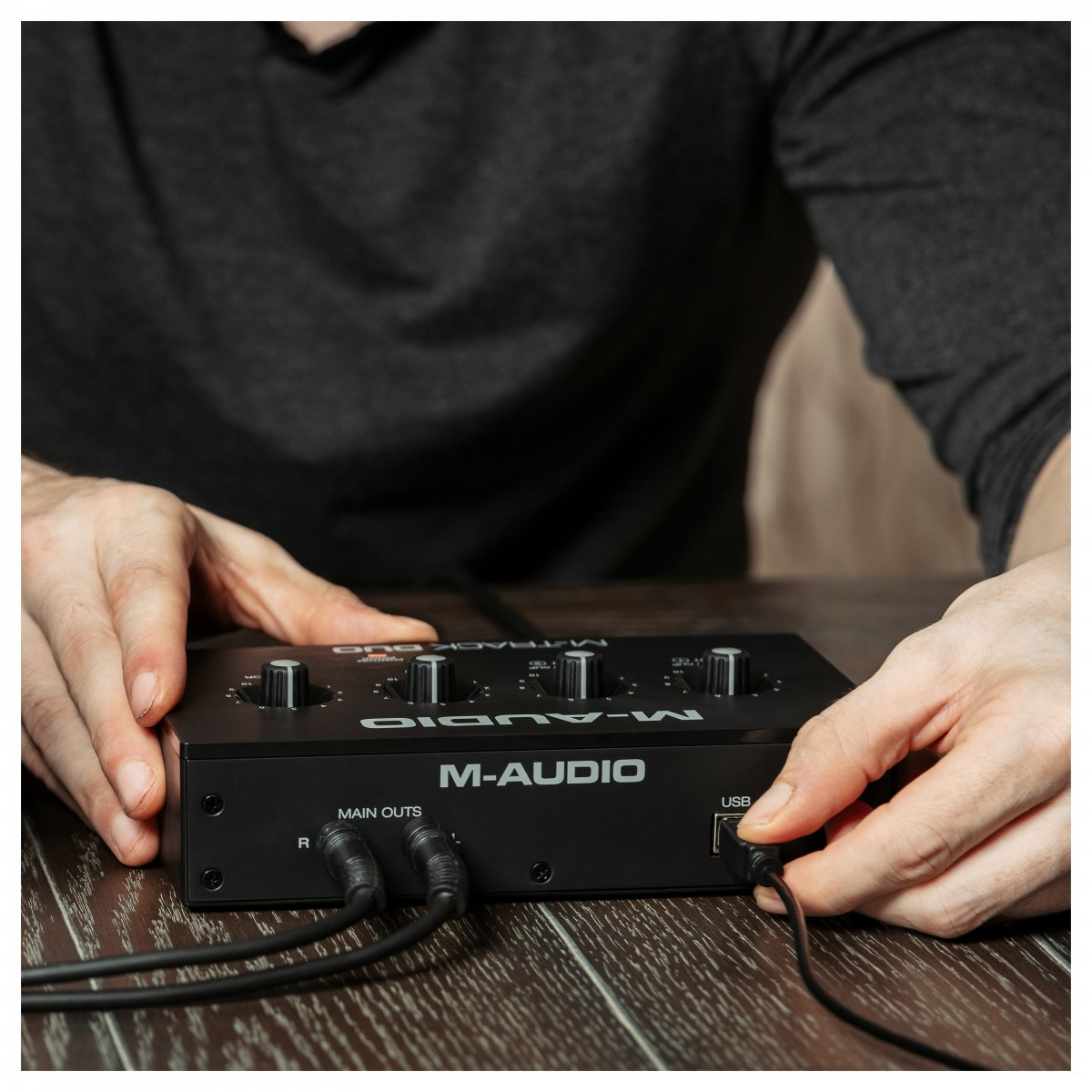 M-Audio M-Track Duo 2-Channel USB Audio Interface