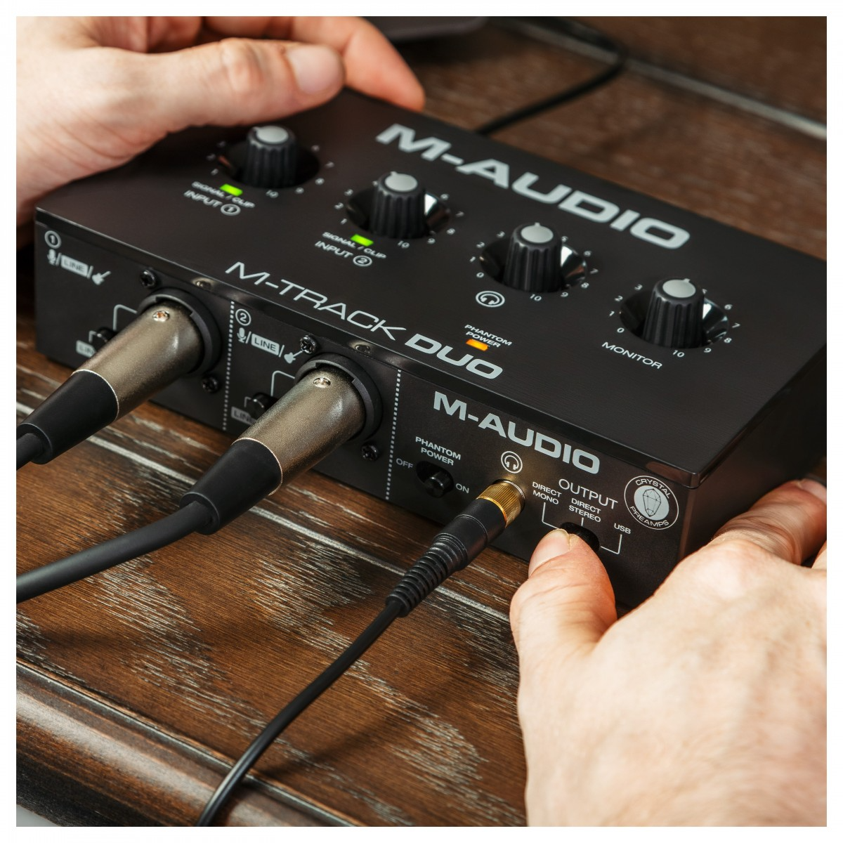 M-Audio M-Track Duo 2-Channel USB Audio Interface