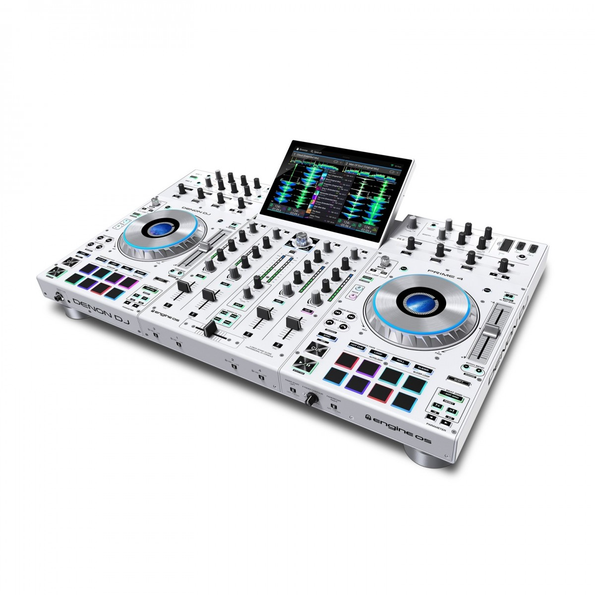 Denon DJ PRIME 4+ Standalone DJ System White