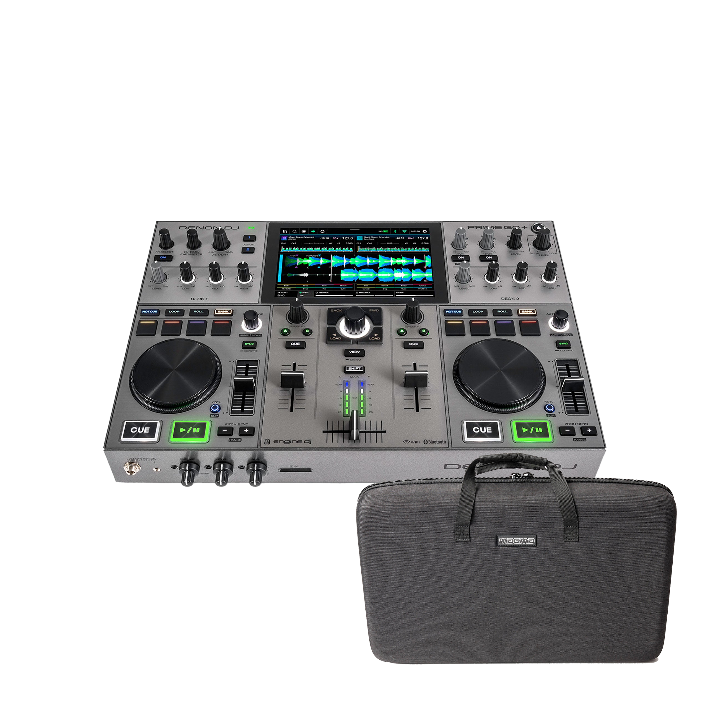 Denon DJ Prime GO+ CTRL Case Bundle