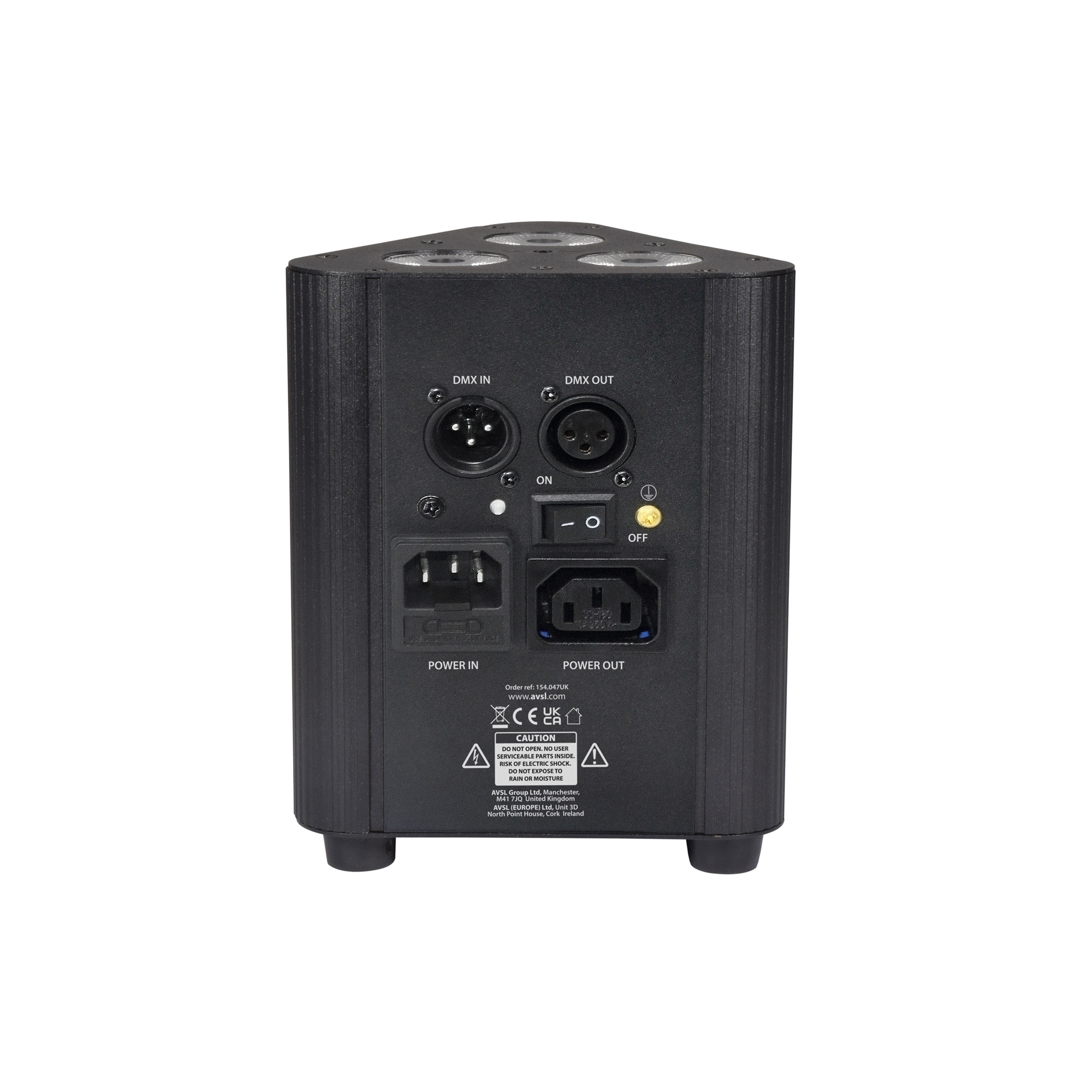 QTX Tri-PAR: Rechargeable Triple PAR Uplighter (154047)
