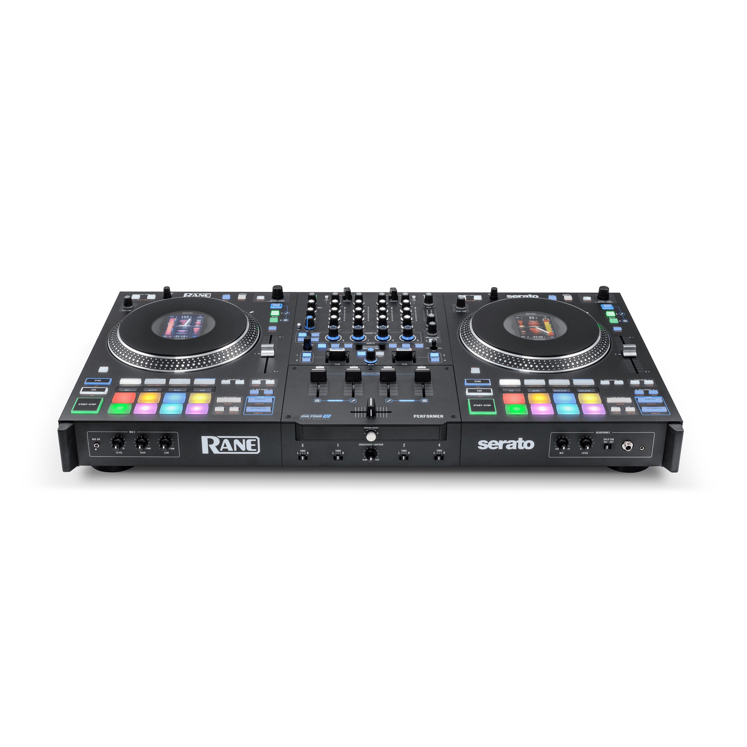 Rane PERFORMER 4-channel Serato Stems DJ Controller with Motorised Platters