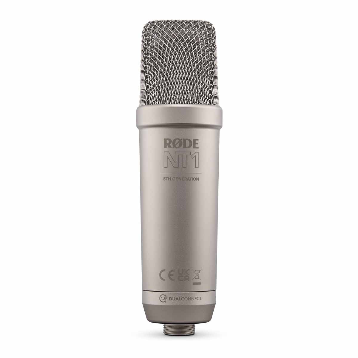 Rode NT1 5th Gen XLR & USB Microphone (Silver)