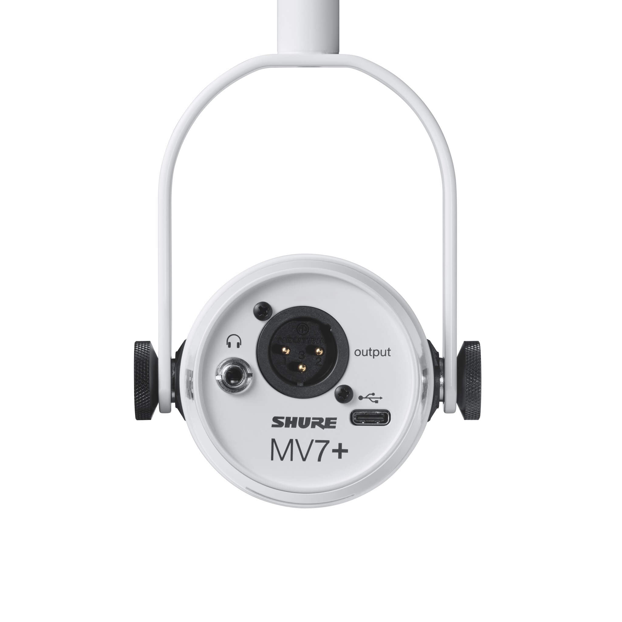 Shure MV7+ Podcast Microphone White