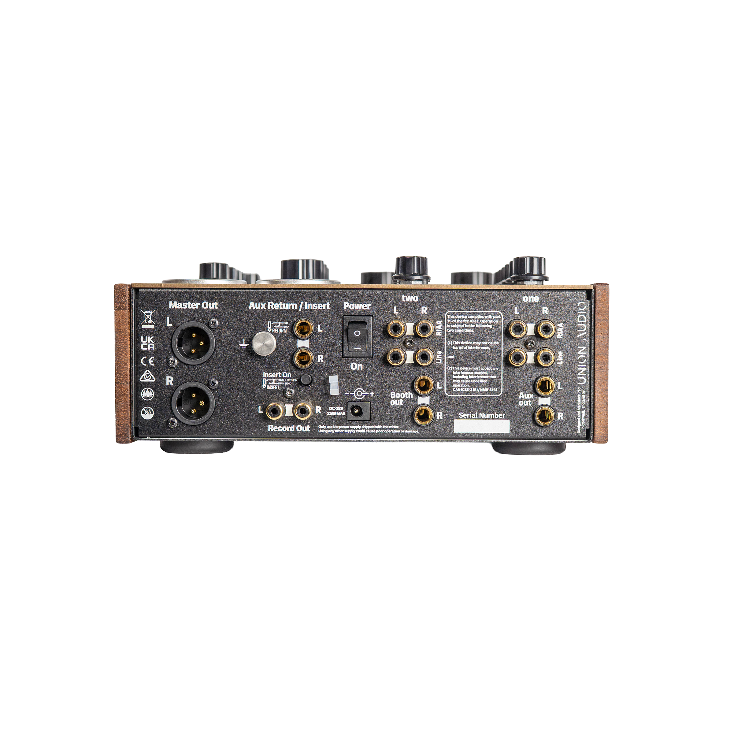 Union Audio TWO-VALVE Signature + Decksaver Bundle